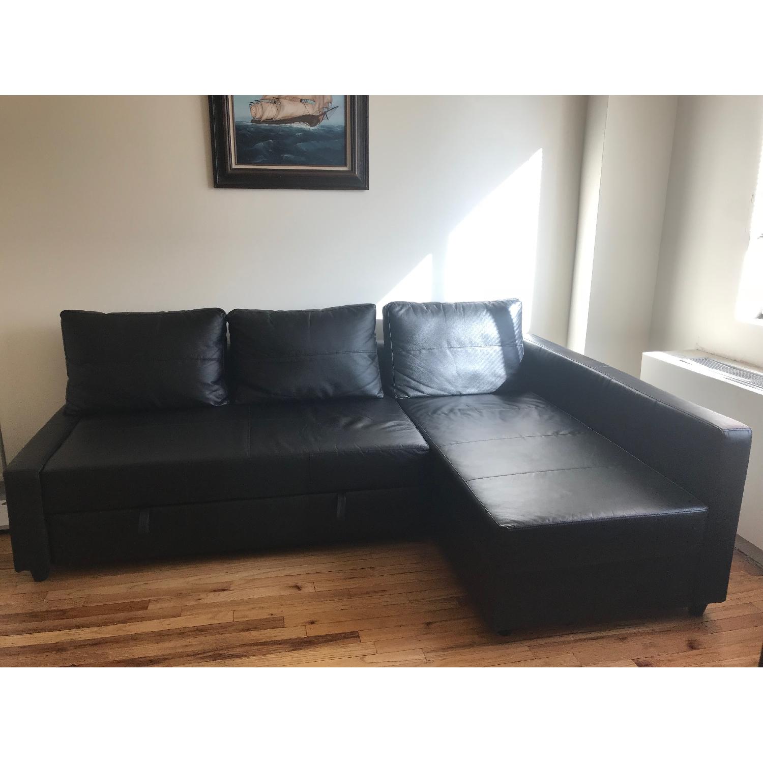 Ikea Friheten Sleeper Sectional Sofa W Storage Aptdeco Ikea Friheten Sleeper Sectional Sofa W Storage Aptdeco