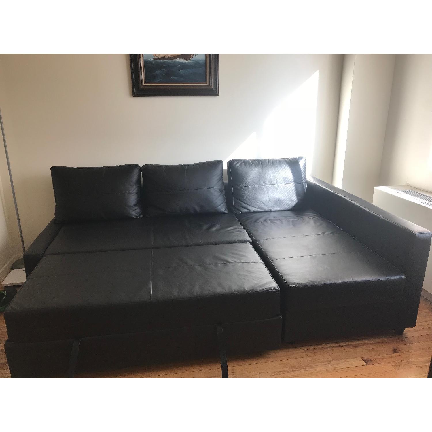 Ikea Friheten Sleeper Sectional Sofa w /Storage - image-2