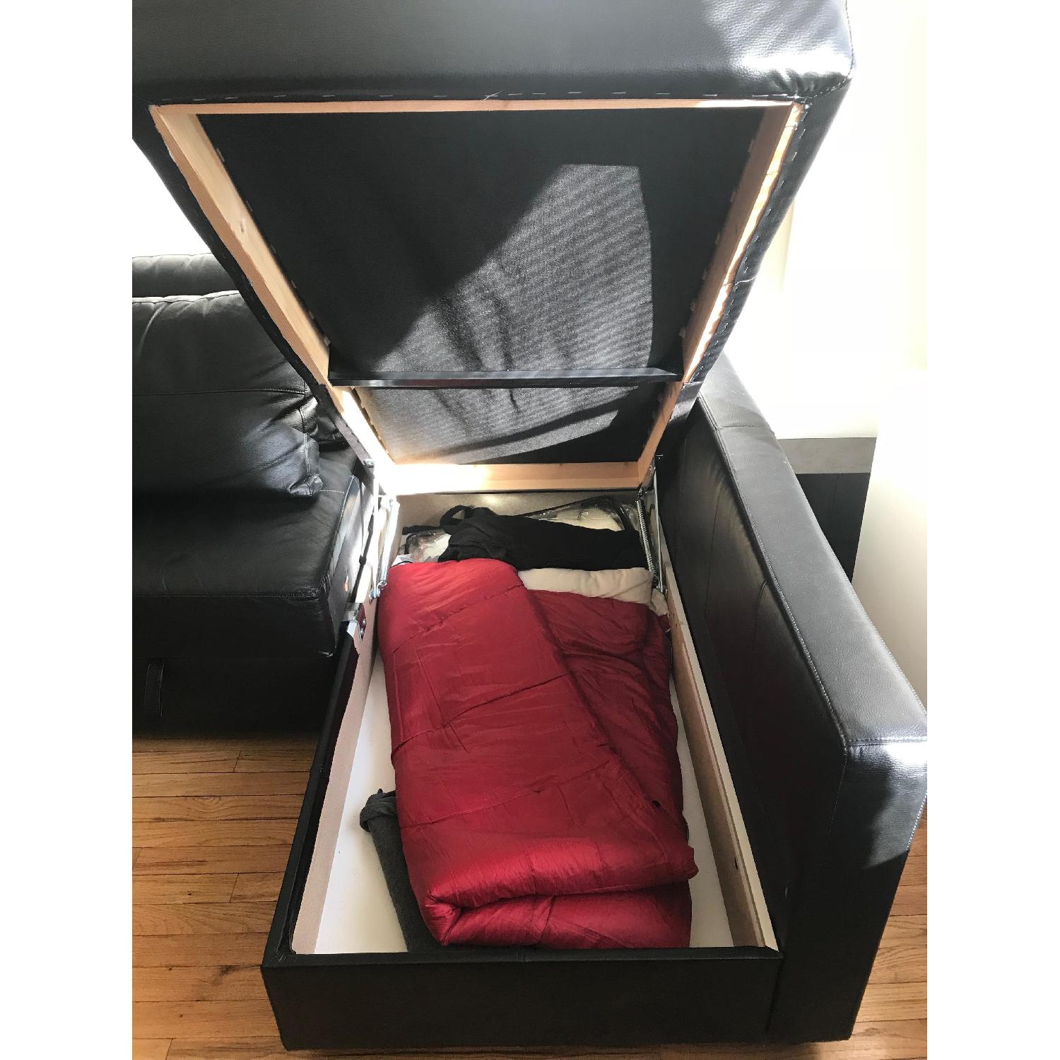 Ikea Friheten Sleeper Sectional Sofa w /Storage - image-3