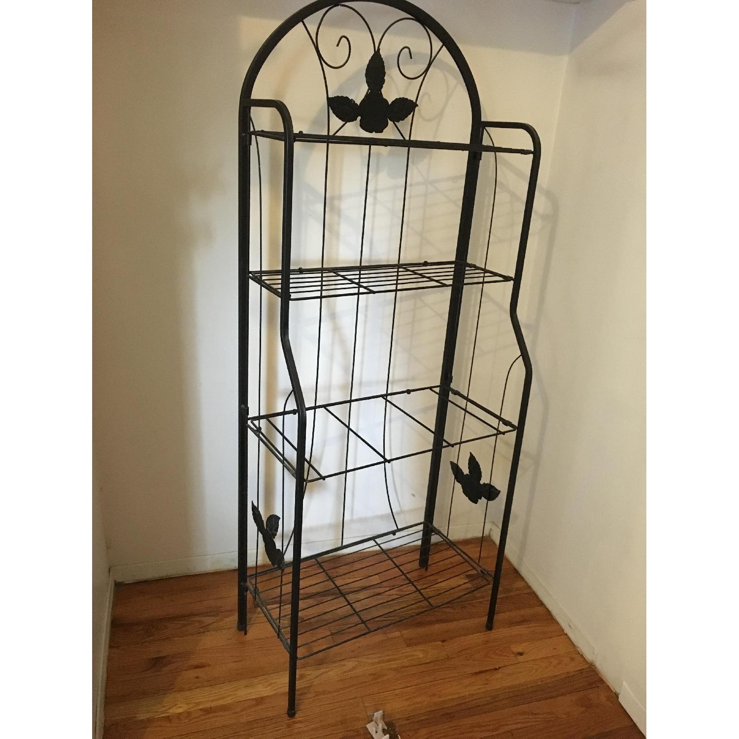 Metal Wire Shelf Stand - image-1