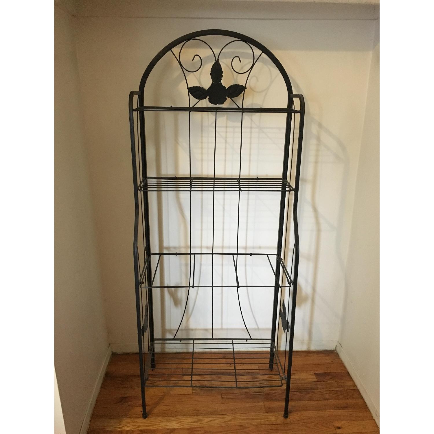 Metal Wire Shelf Stand - image-6
