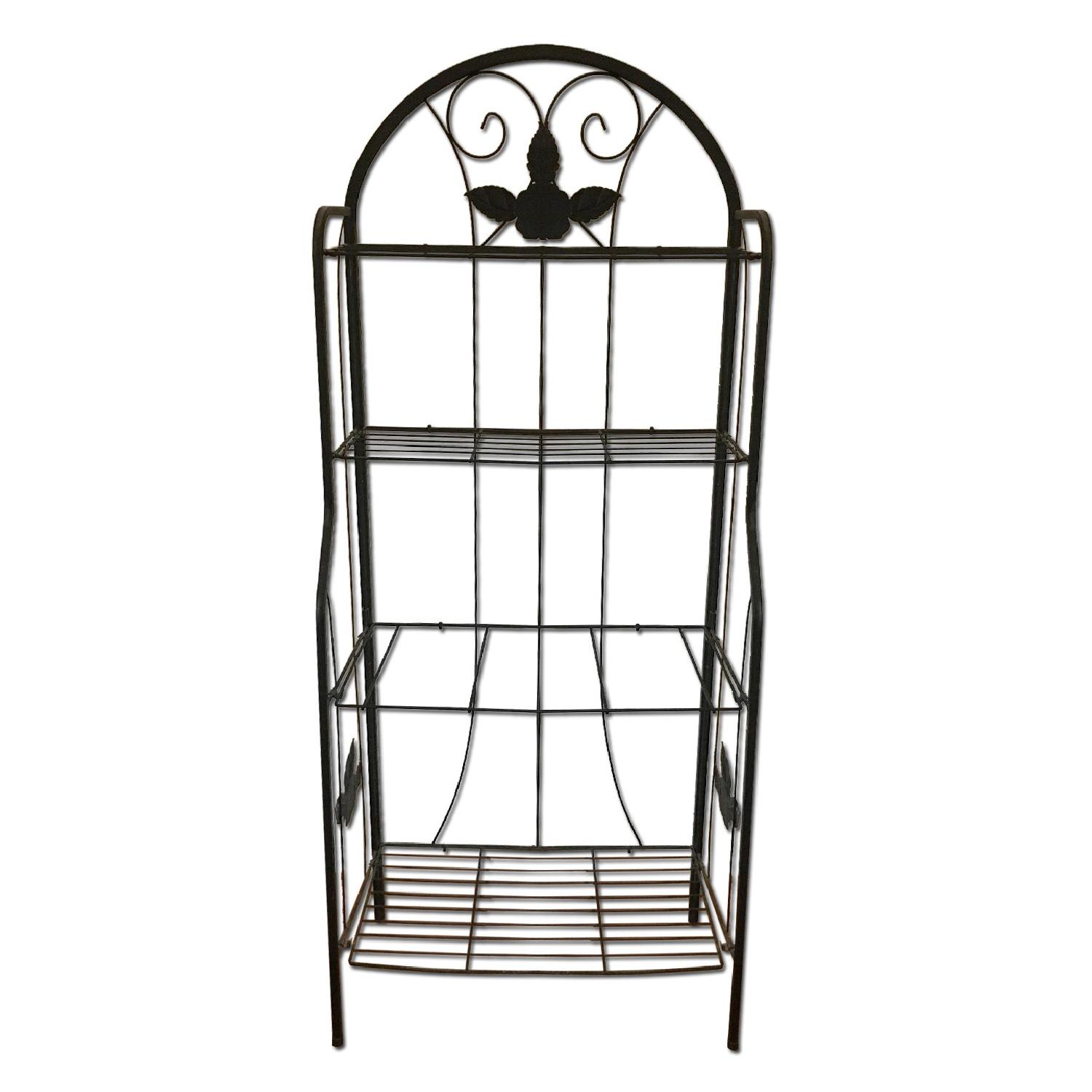 Metal Wire Shelf Stand - image-0