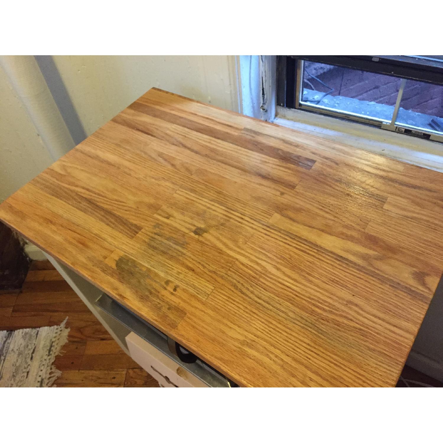 Ikea Stenstorp White Kitchen Island - image-2