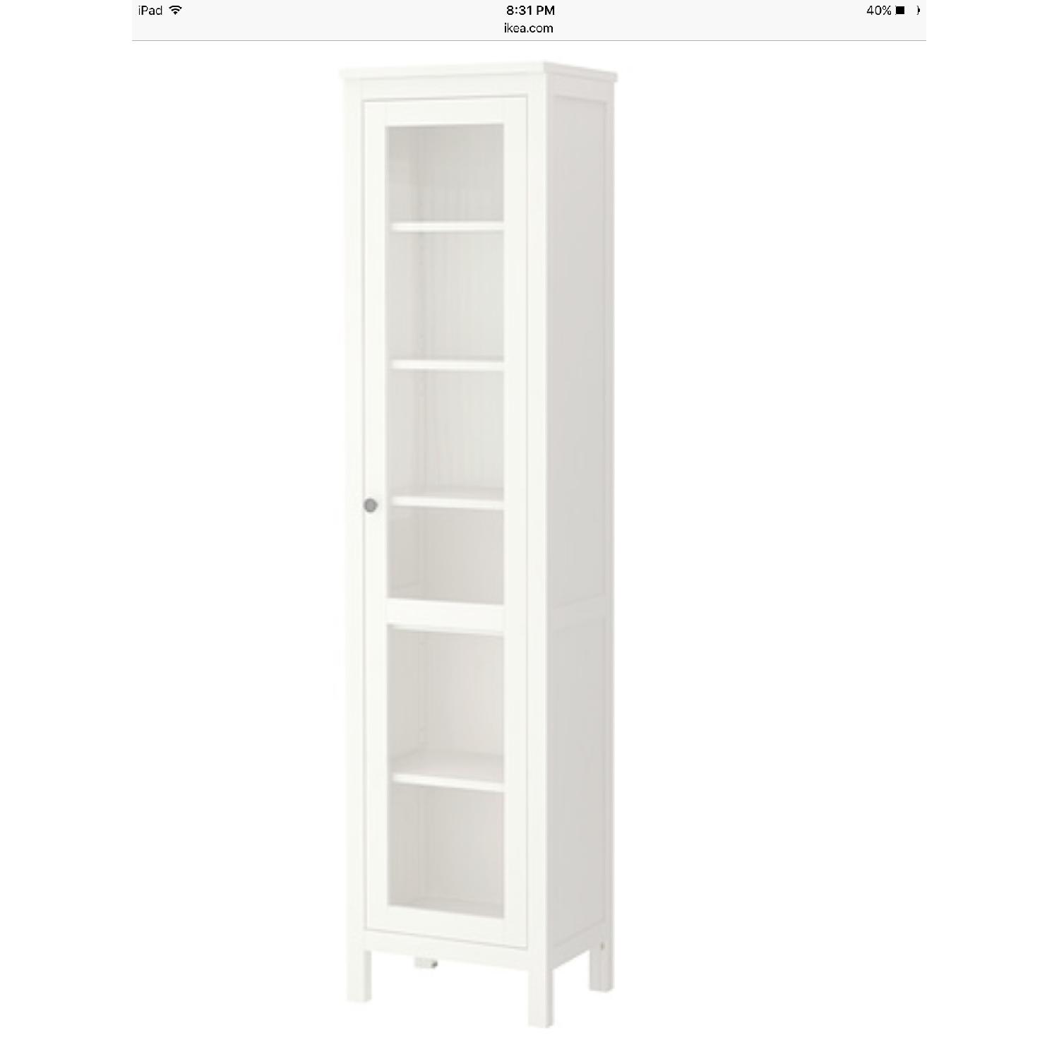 Ikea Hemnes Glass Door Cabinet - image-3
