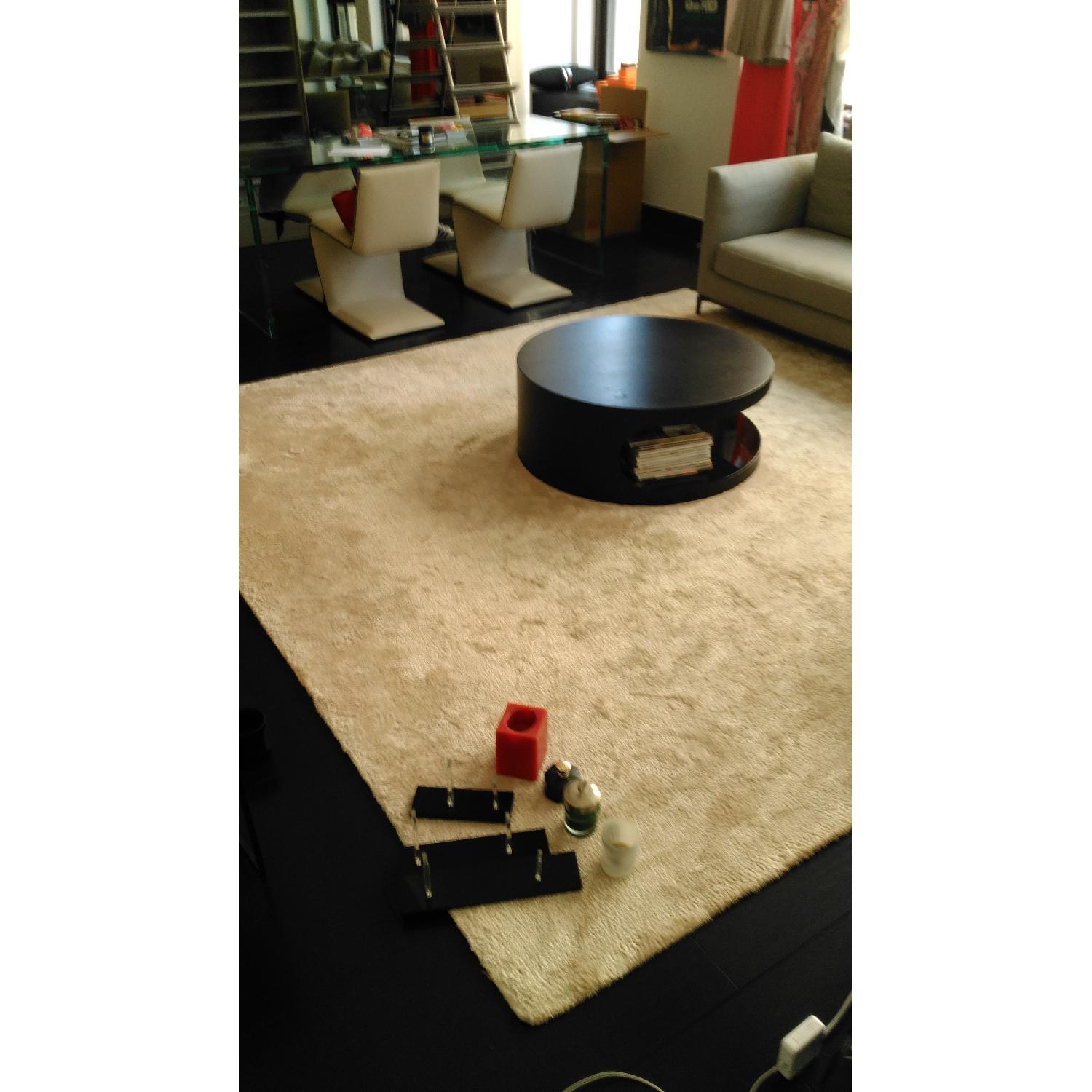 Minotti Round Black Coffee Table - image-4