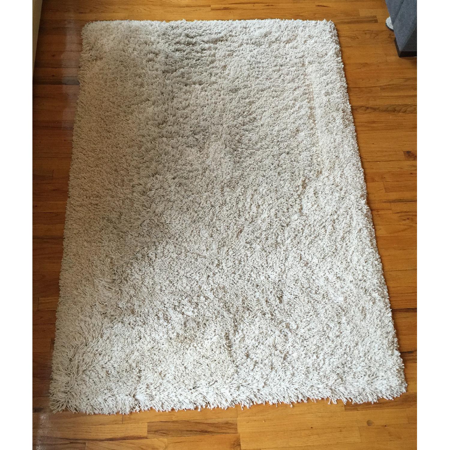 Ikea Gaser High Pile Off-White Rug - image-2