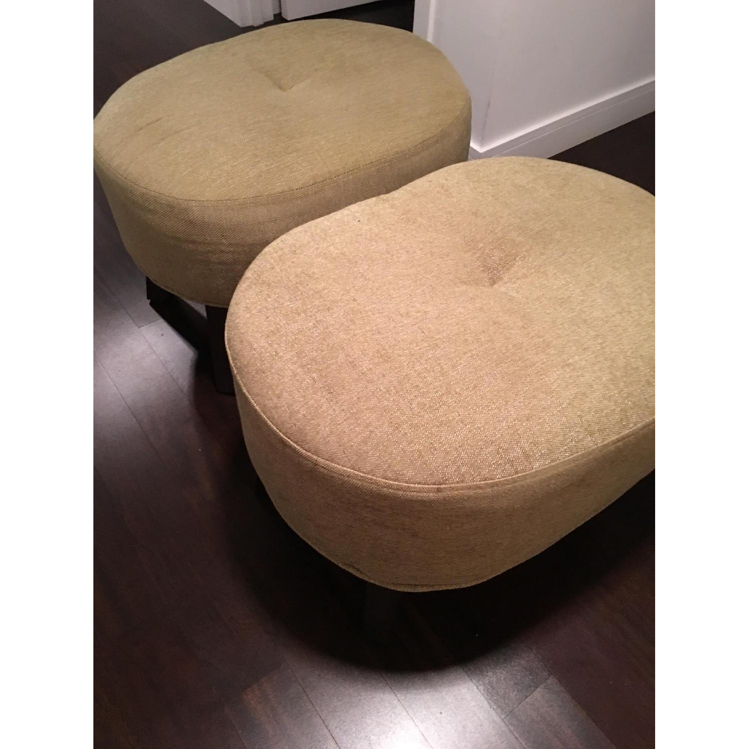 Apple Green Footstools - image-3