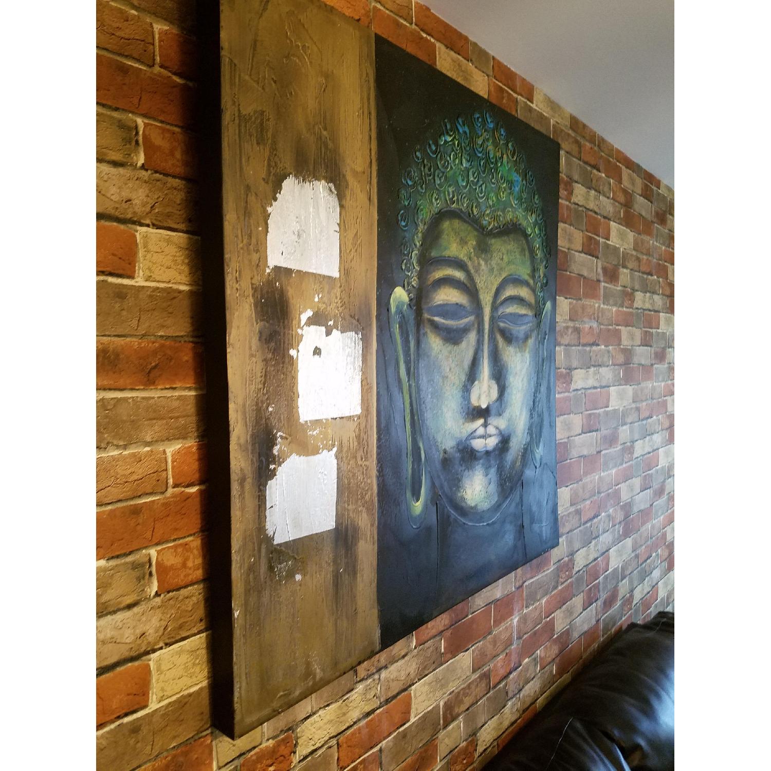 Pier 1 Buddha Art - image-3