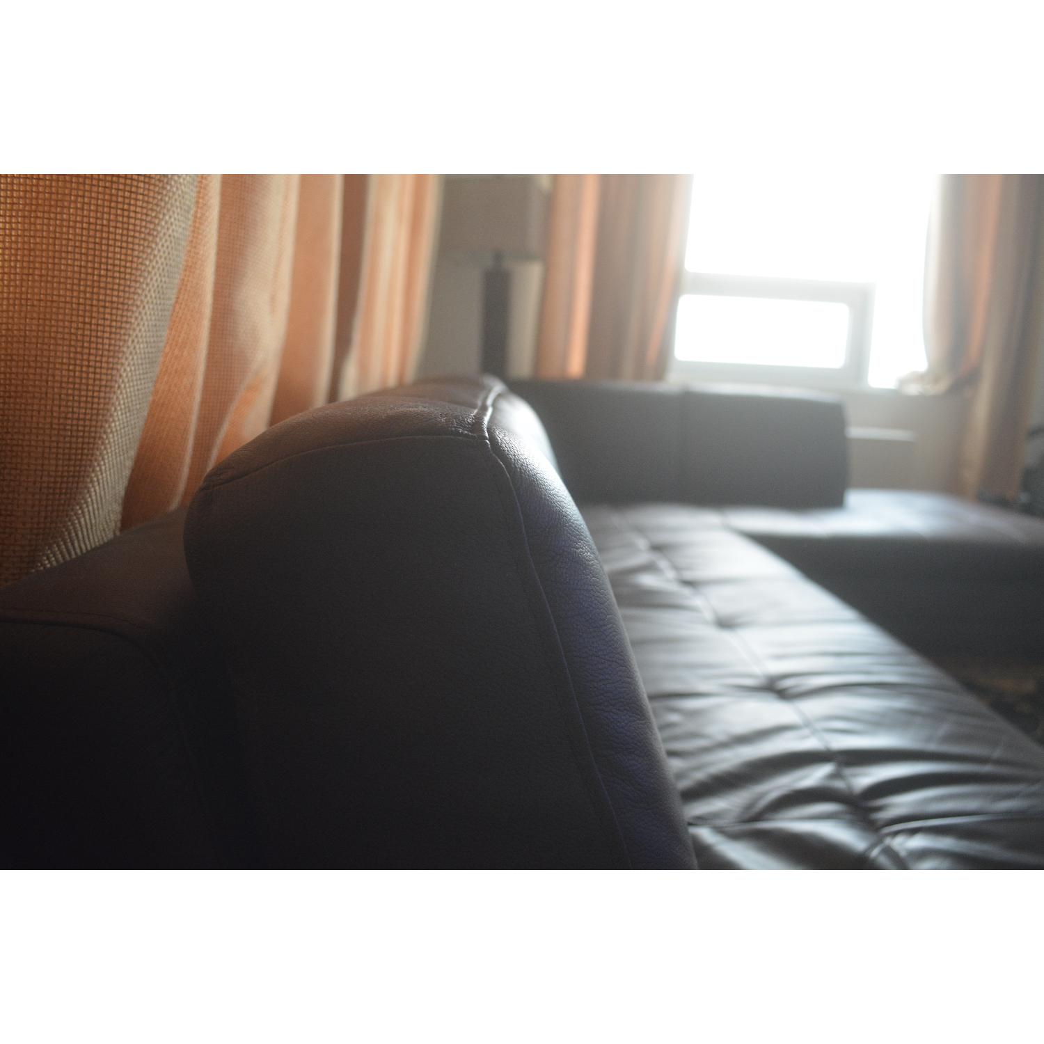 Natuzzi Top Grain Leather Sectional - image-3