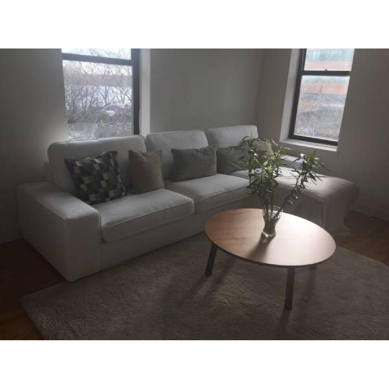 Ikea Kivik Sofa in White - image-3