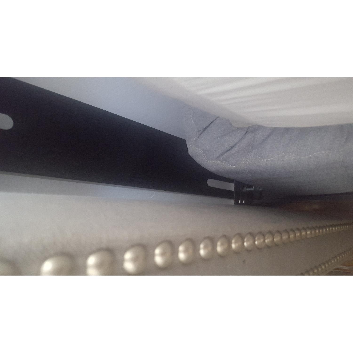 Grey Fabric Headboard - image-3