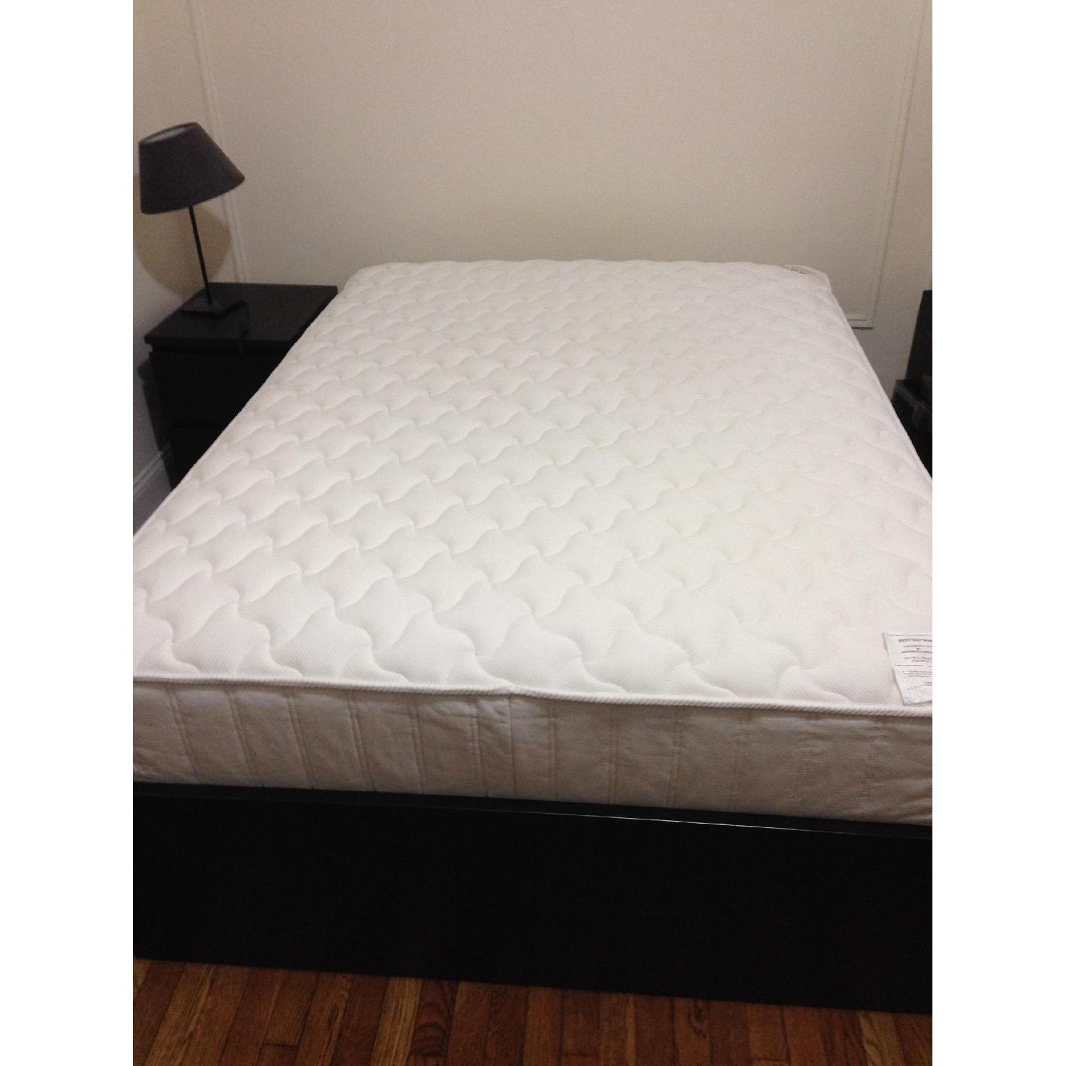 Ikea Malm Black Full Size Bed Frame w/ Storage - image-3