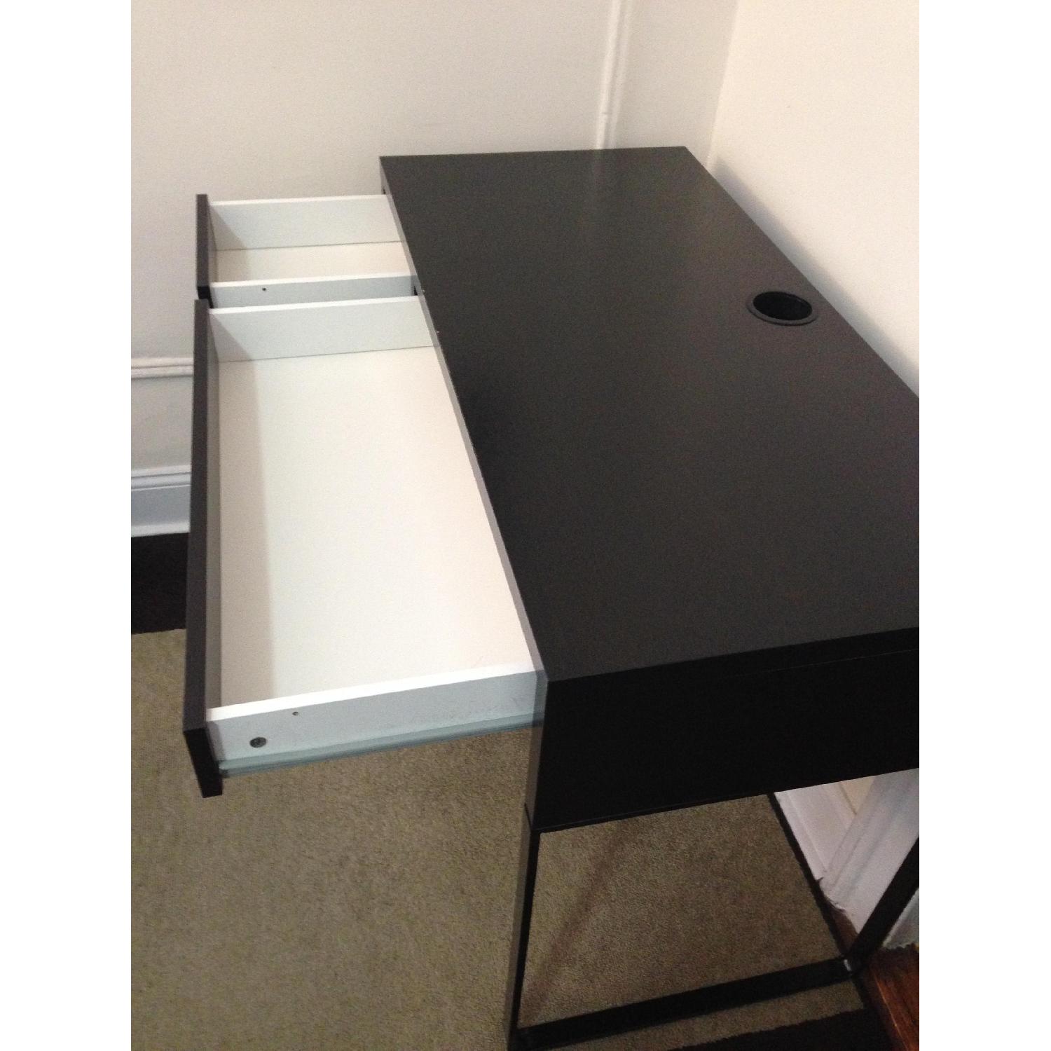 Ikea Micke Black Desk - image-5