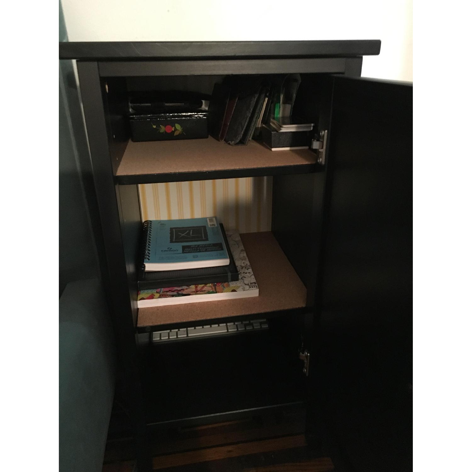Ikea Hemnes Black Side Tables - image-6