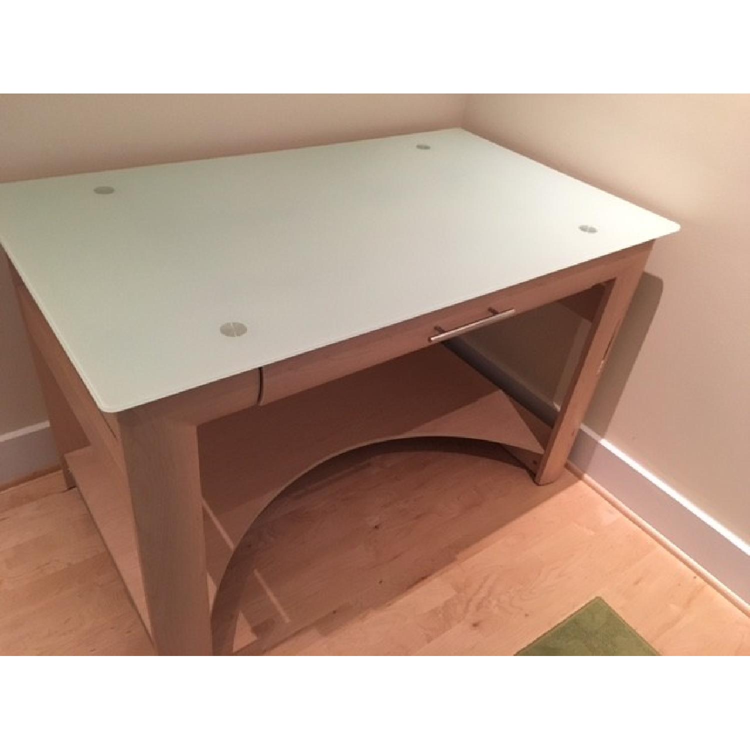 Ikea Desk w/ Matching File AptDeco