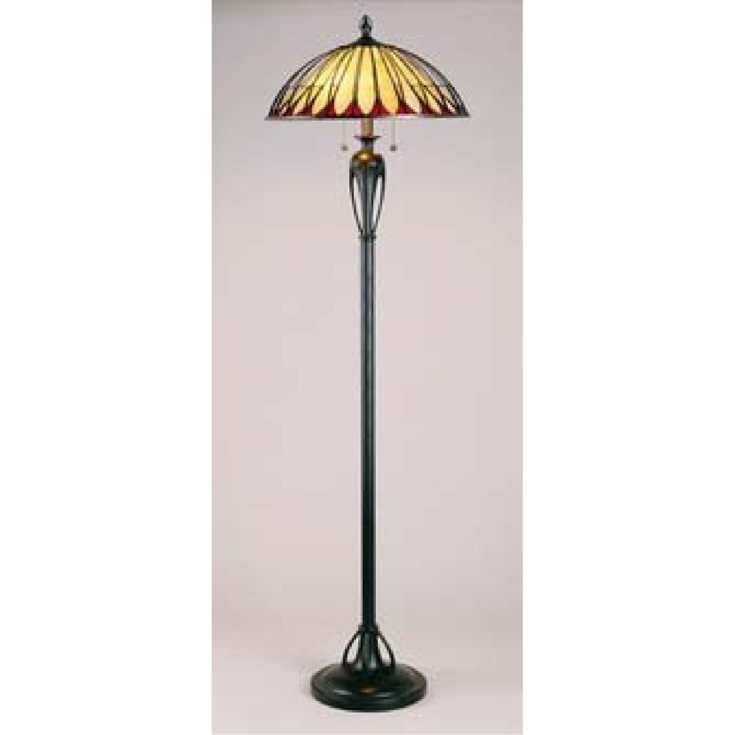 Quoizel Collectible Art Glass Floor Lamp - image-7