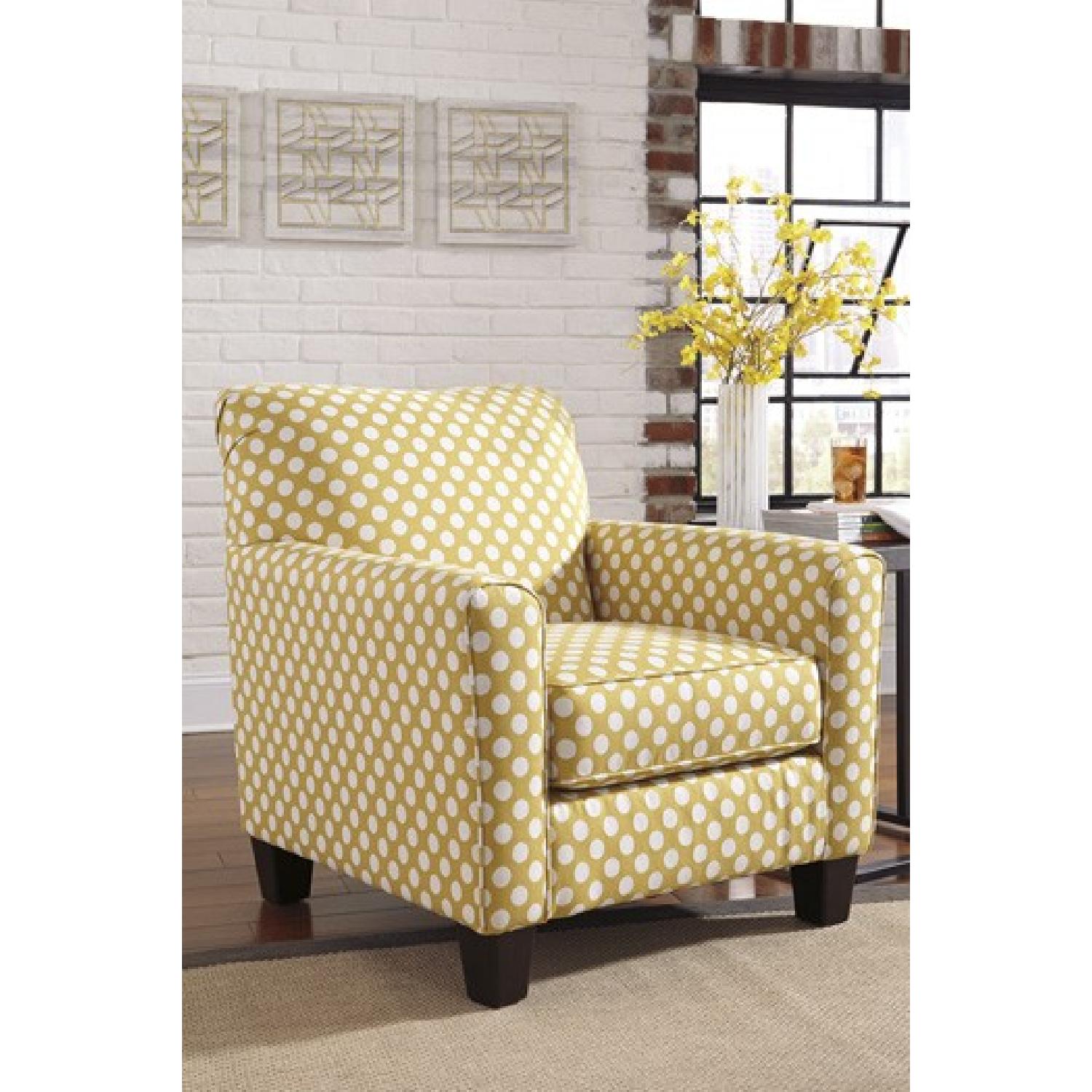 Ashley's Brindon Yellow Accent Chair - image-1