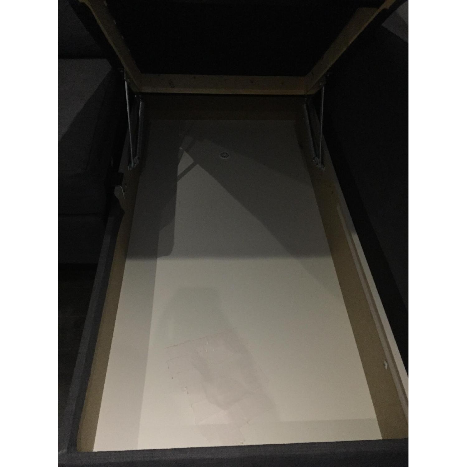 ikea Friheten Gray Sleeper Sofa w/ Chaise - image-9