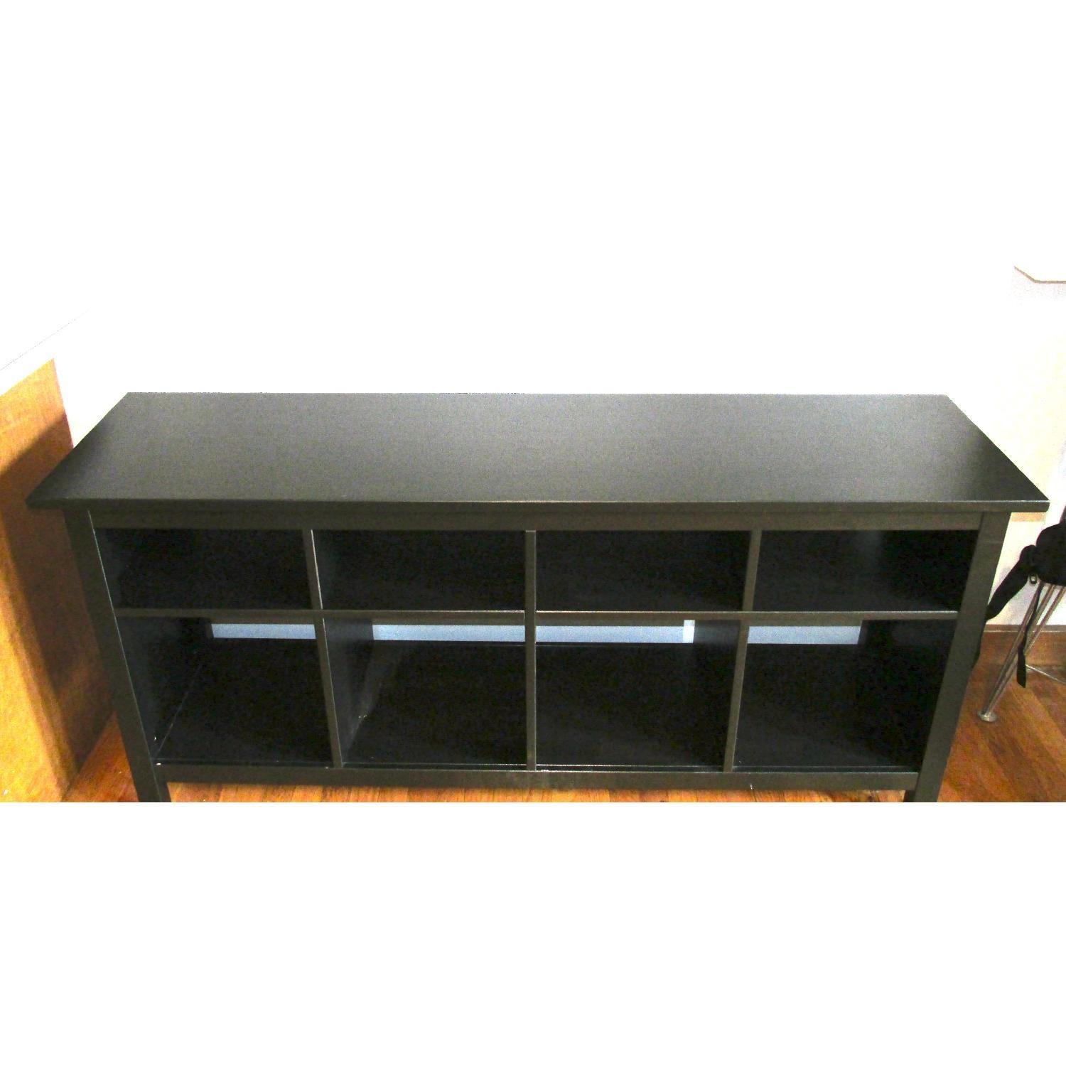 Ikea Hemnes BlackBrown Sofa Table AptDeco