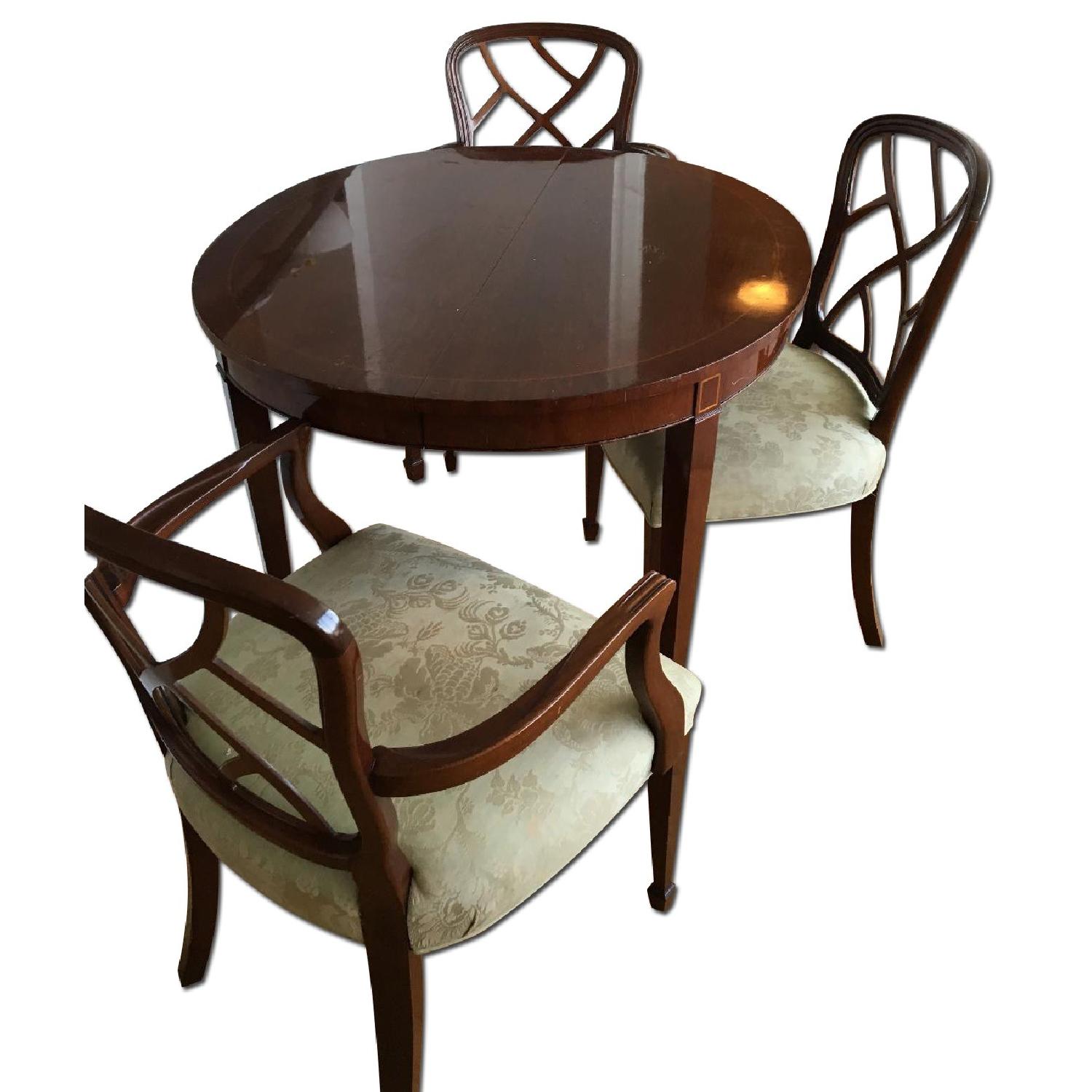 Stickley Audi & Co Dining Table w/ 4 Chairs AptDeco