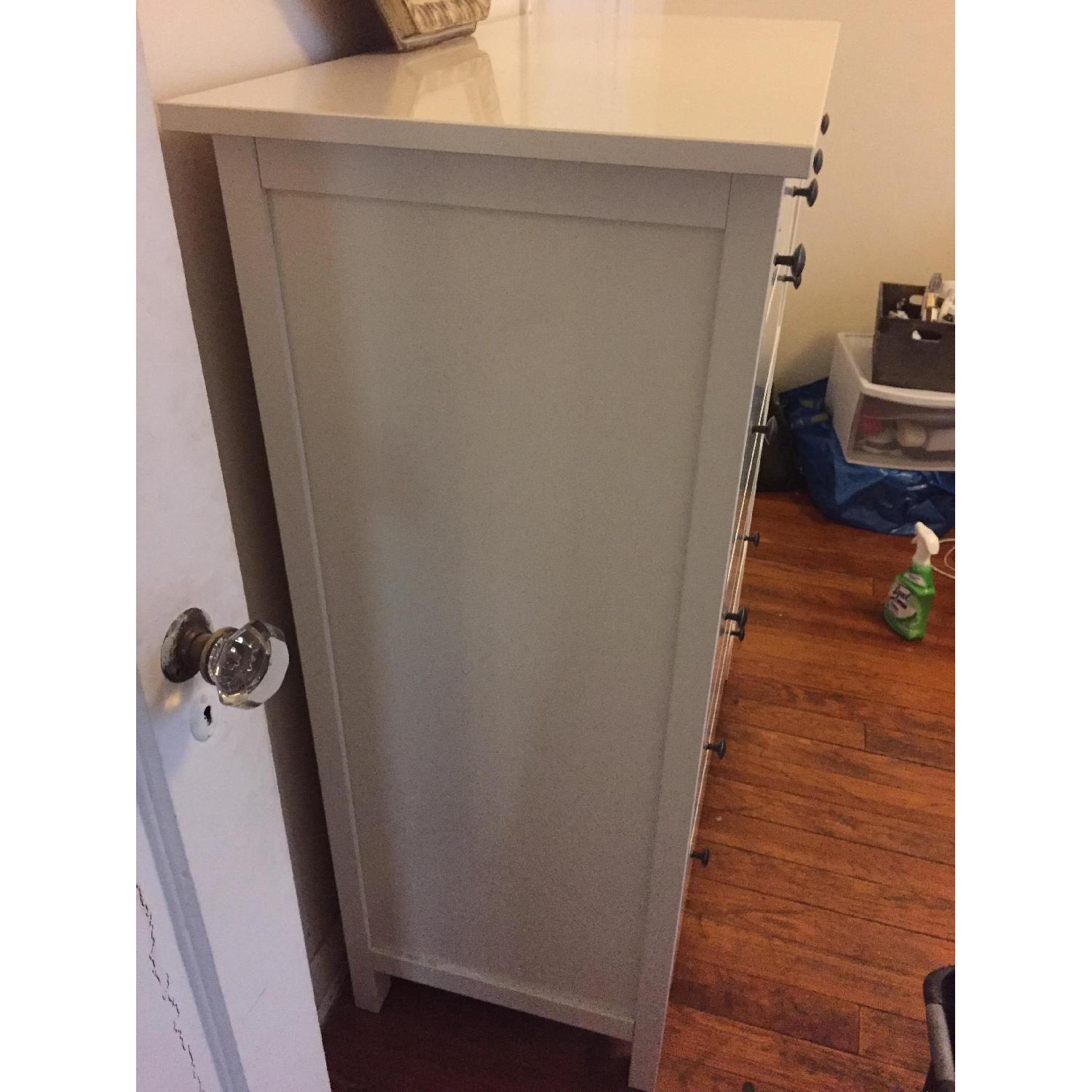 Ikea Hemnes Glossy White 6-Drawer Dresser - image-2