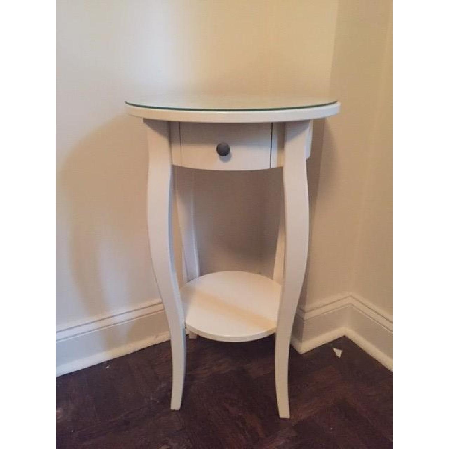 Ikea Glass Side Table - image-1