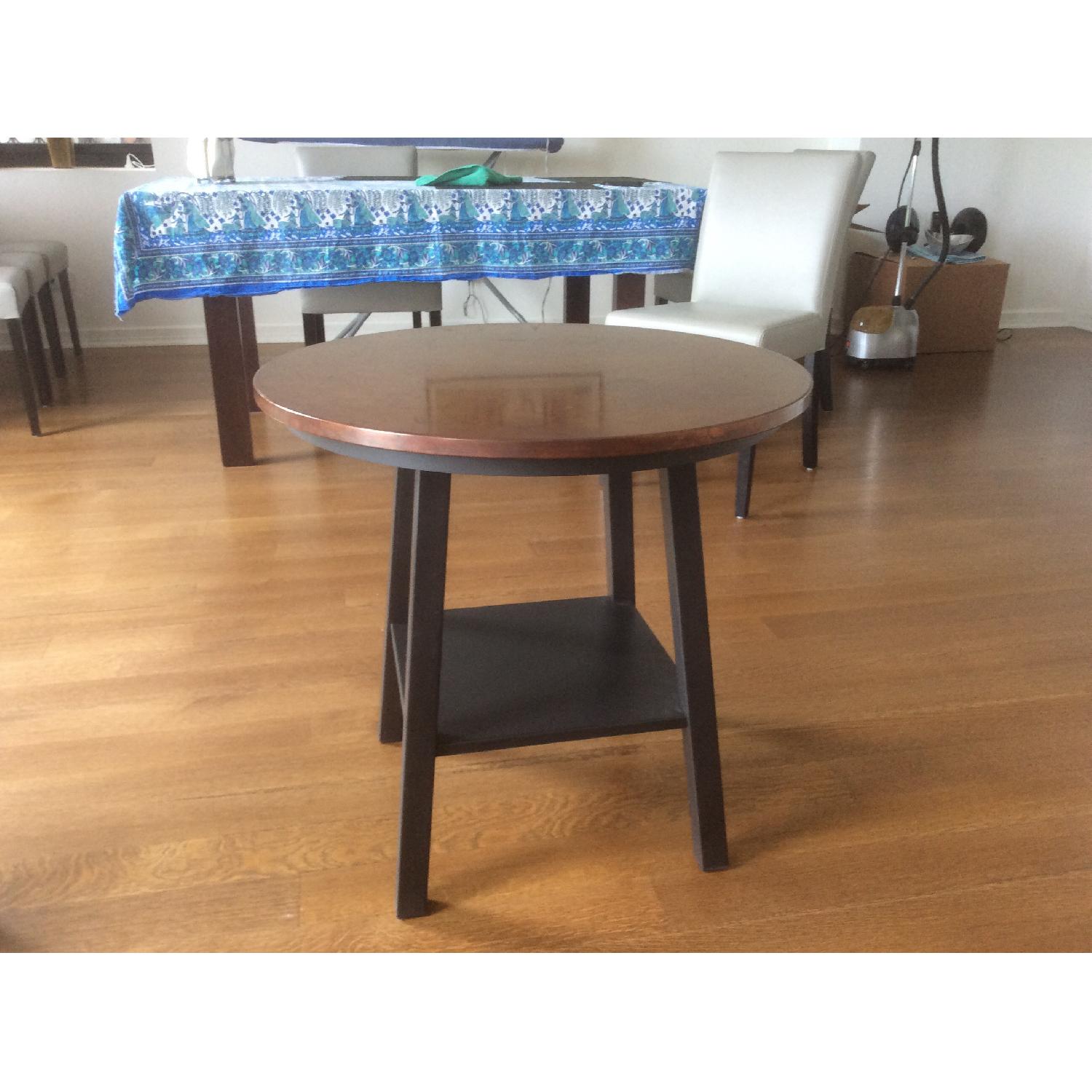 ETHAN Allen】 ゴールドメタル フロアスタンド