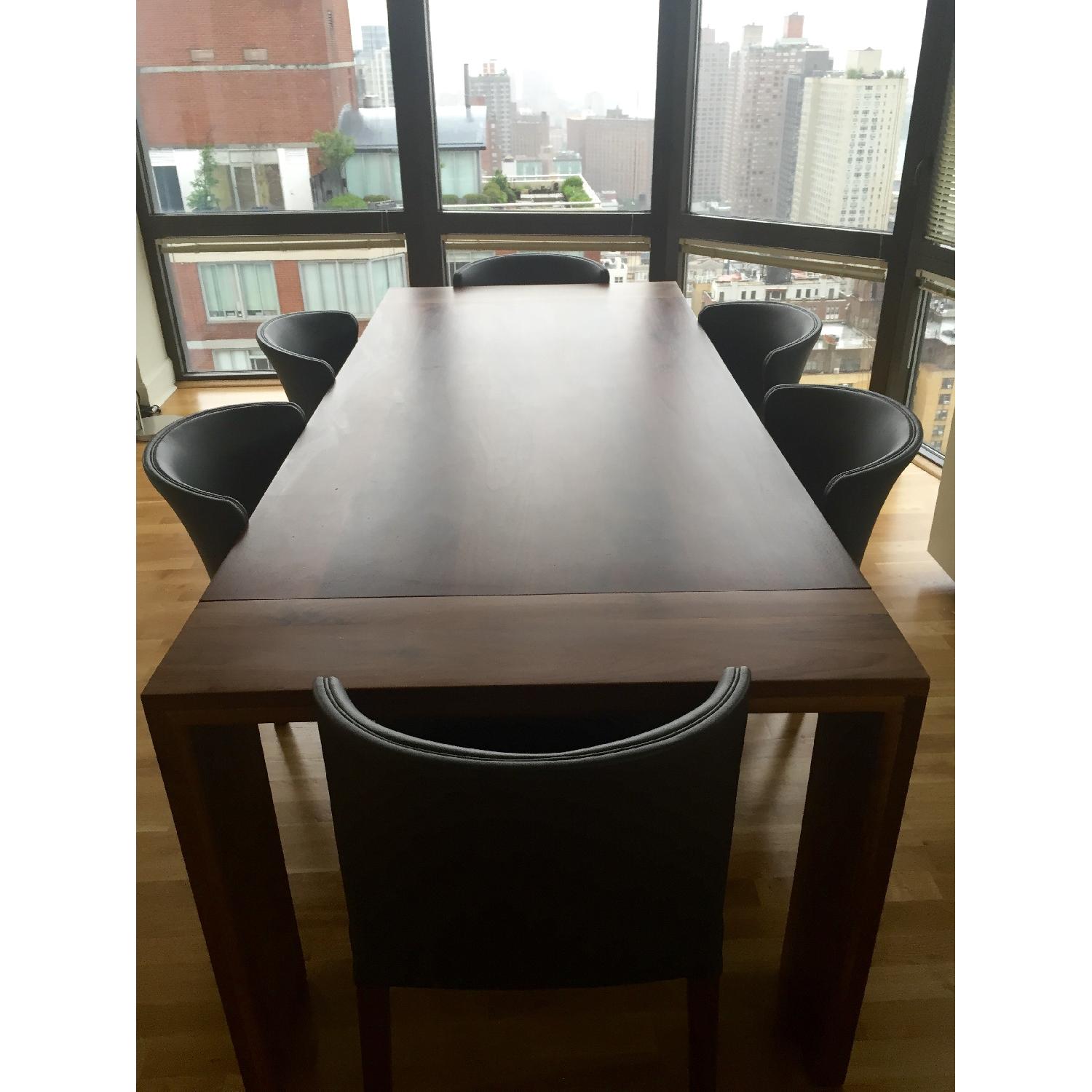 Crate & Barrel Flynn Dining Table AptDeco