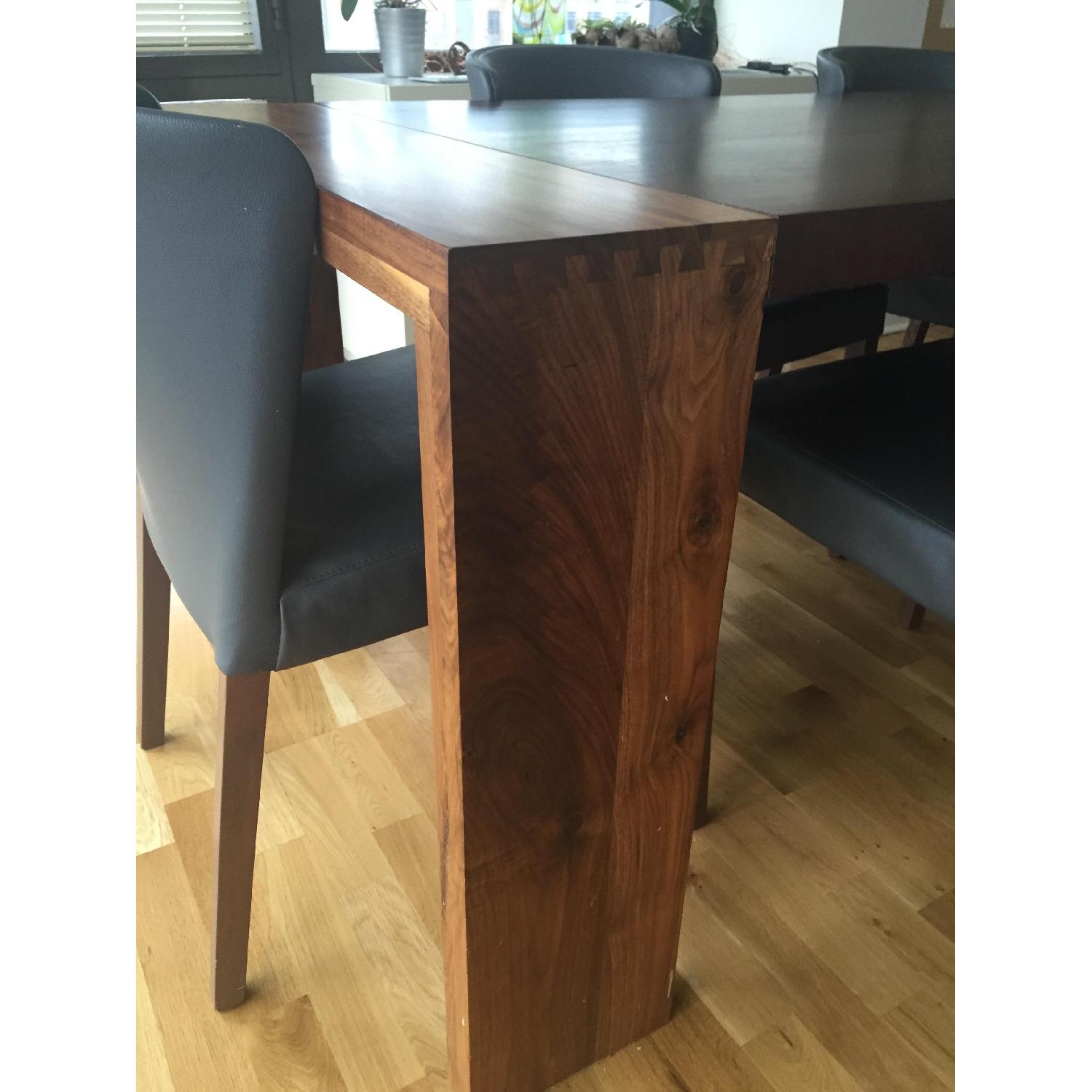 Crate & Barrel Flynn Dining Table AptDeco