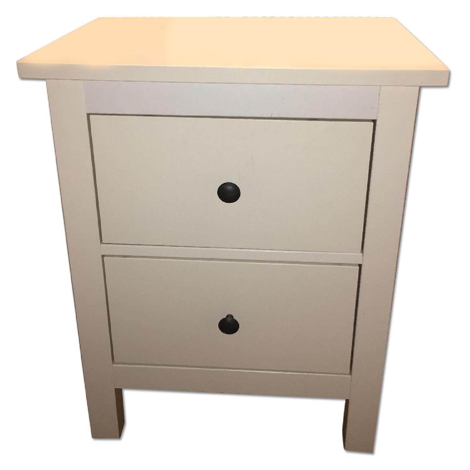 Ikea Hemnes 2 Drawer Nightstand AptDeco