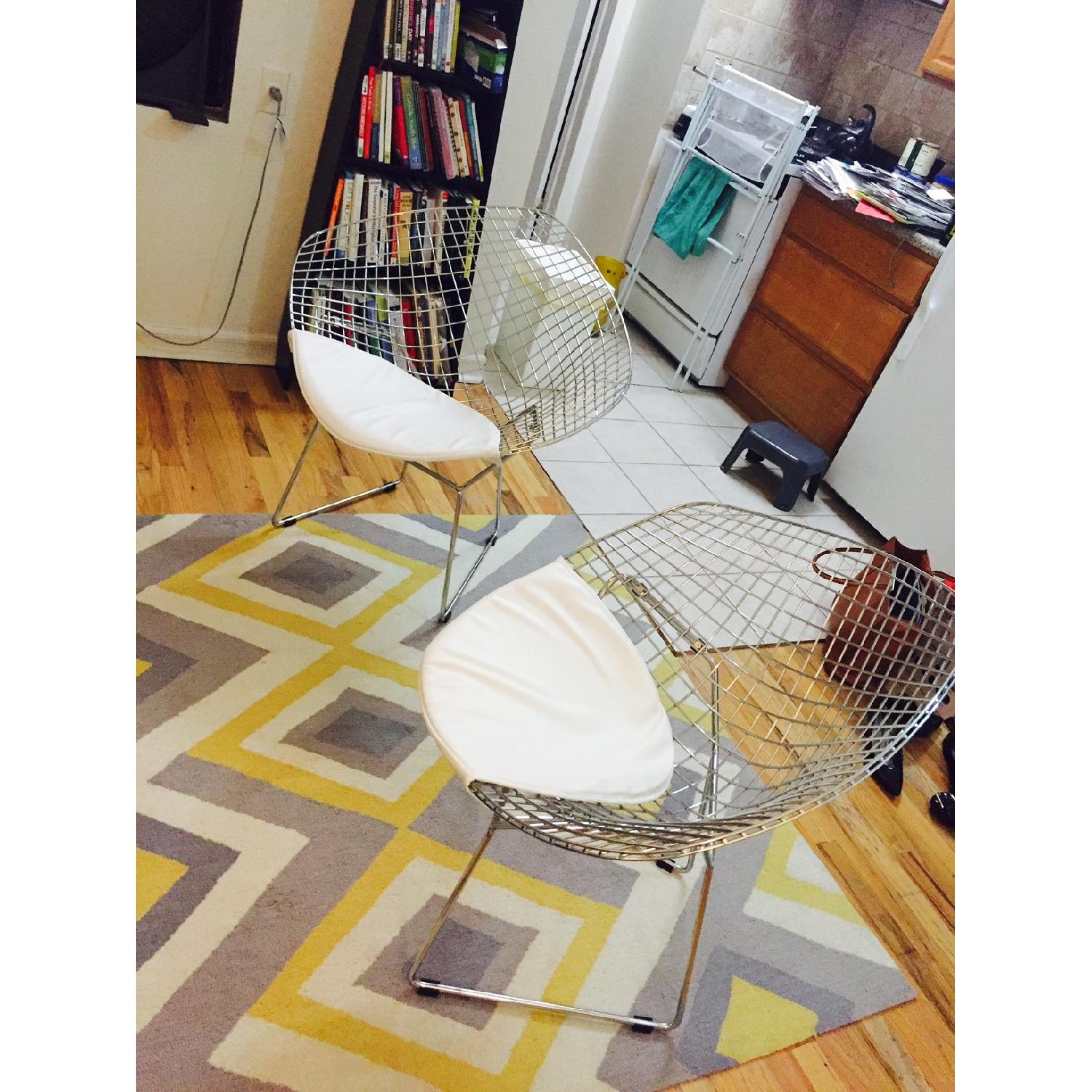 Bertoia Wire Diamond Chair AptDeco