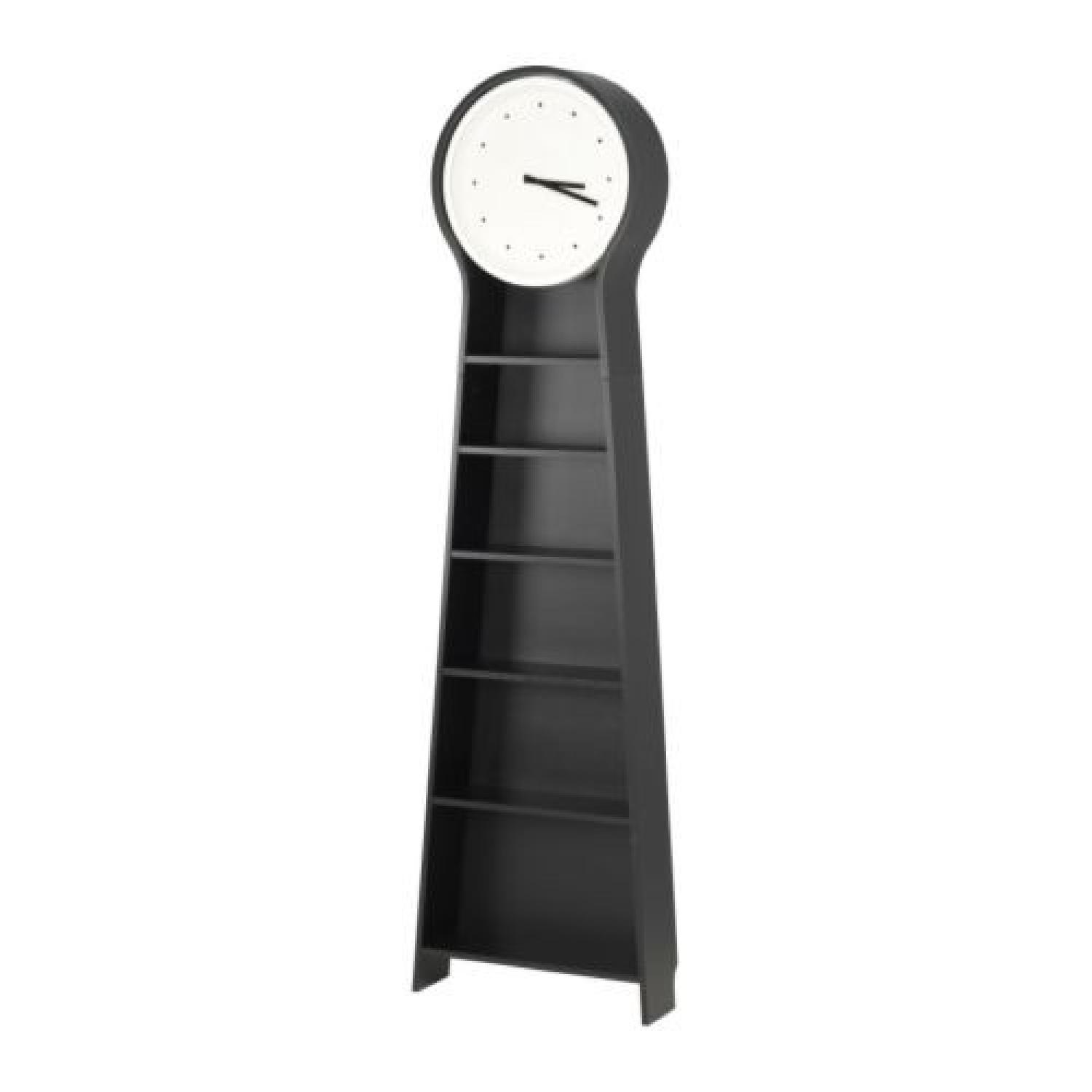 Ikea Floor Clock w/ Shelves - image-2