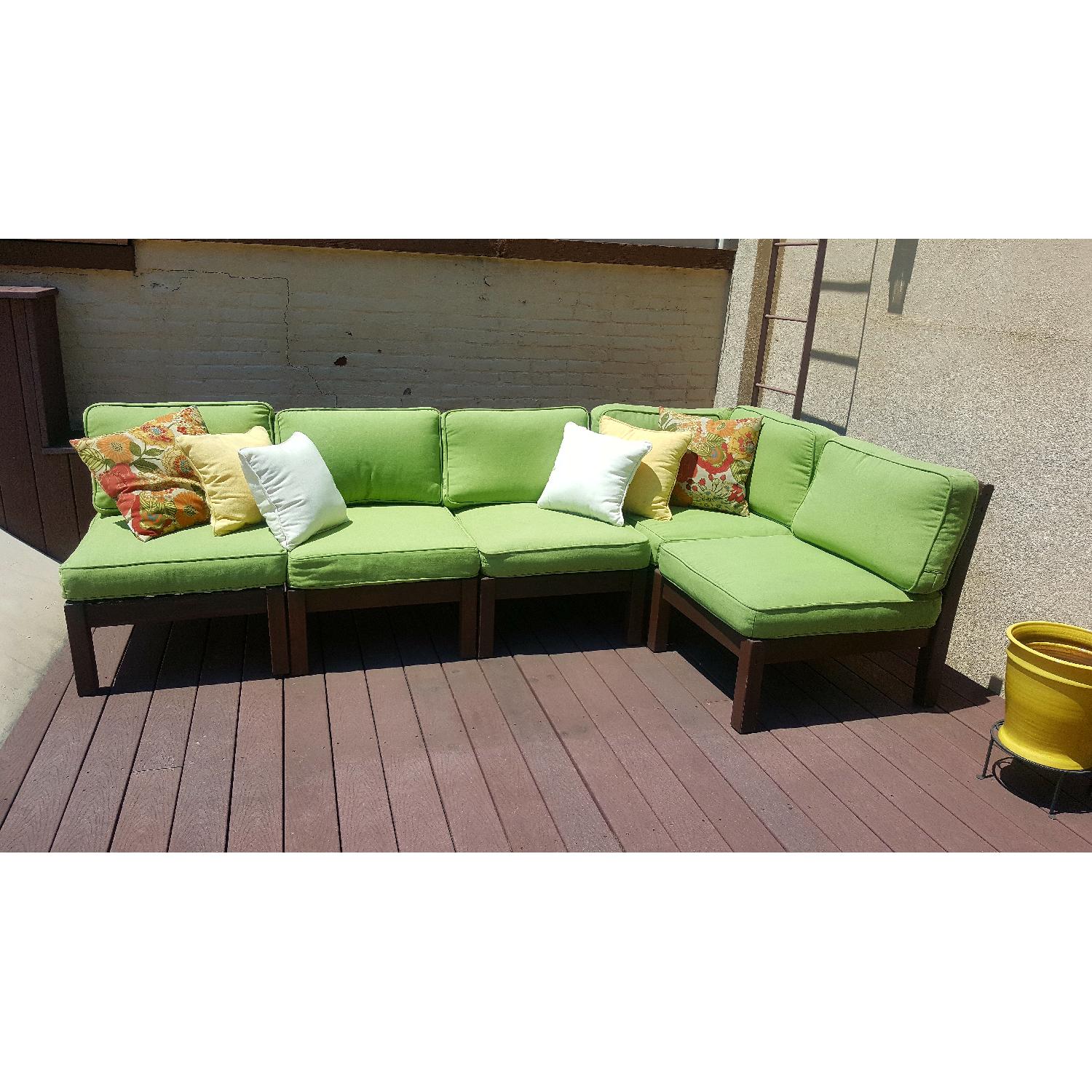 Pottery Barn Outdoor Sectional AptDeco