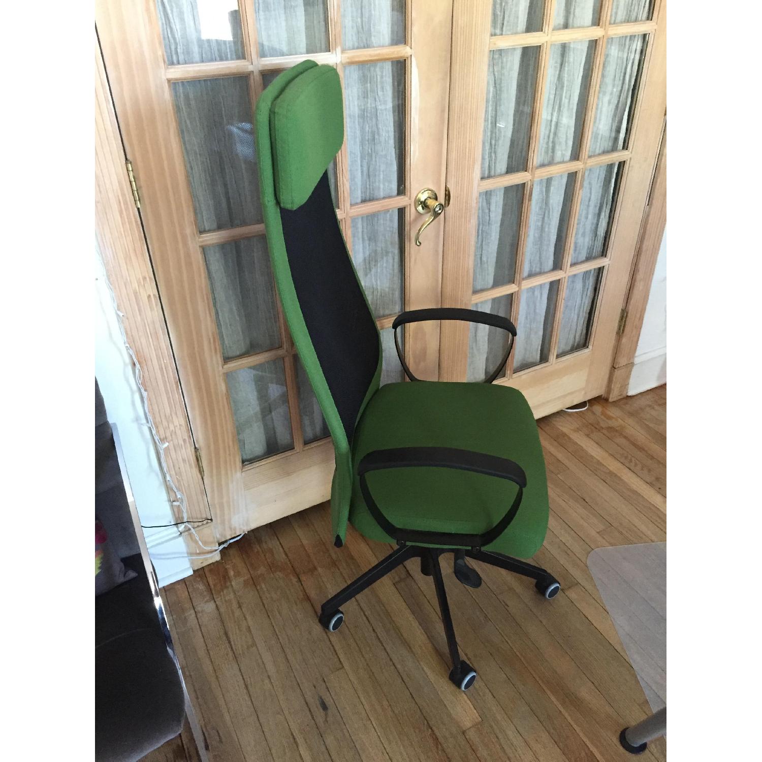 Ikea Markus Office Chair in Green - image-3