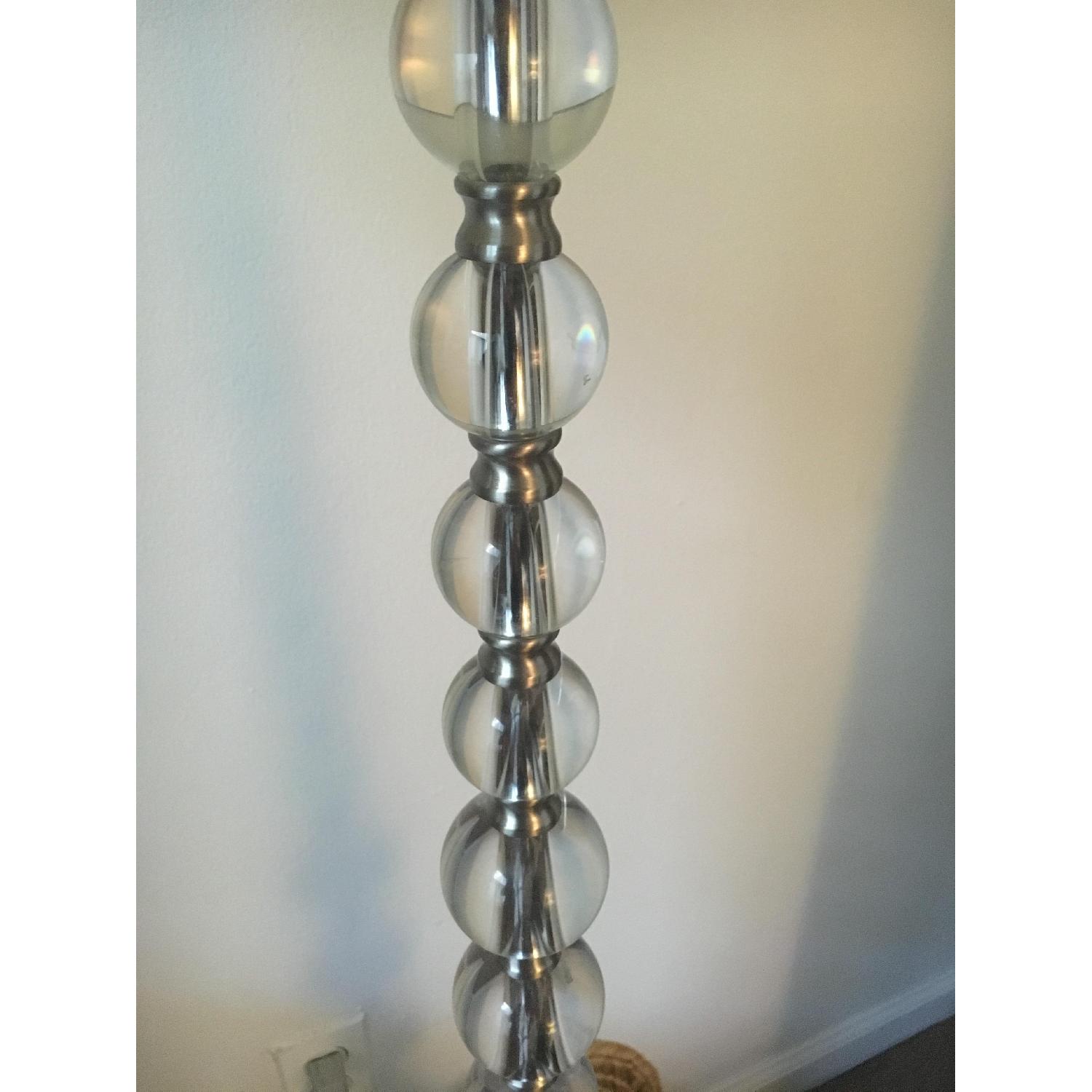 Glass Stacked Ball Floor Lamp - image-2