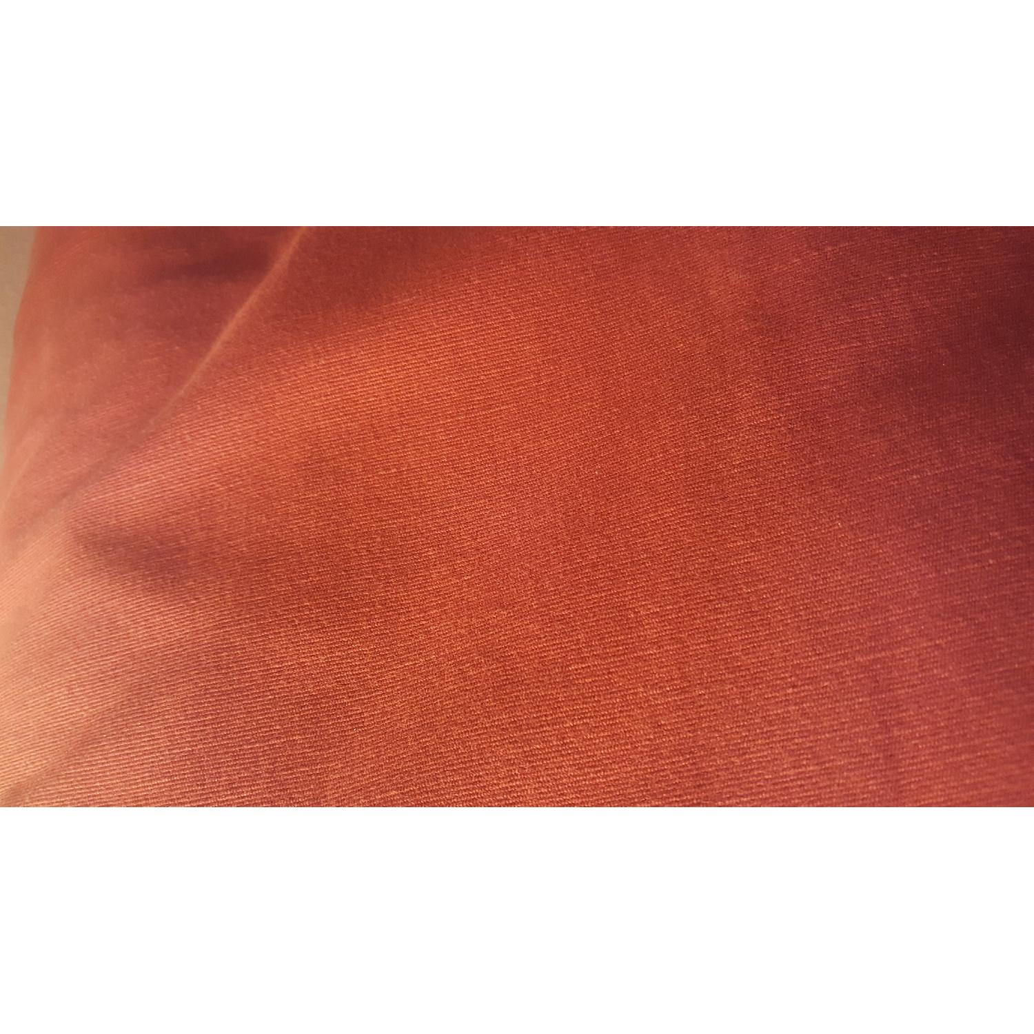 Crate & Barrel Red Twin Size Sleeper Sofa - image-4