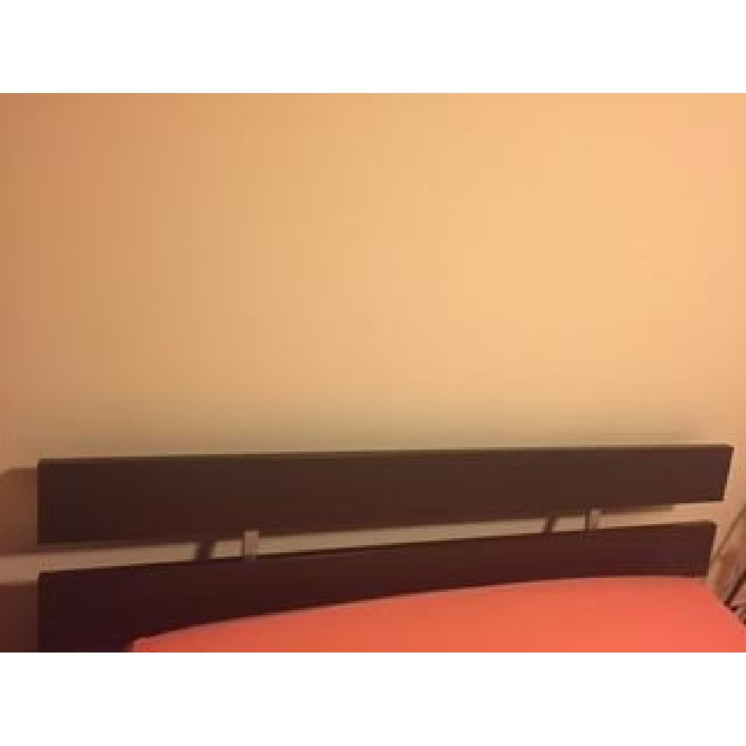 Ikea Full Size Platform Bed + Nightstand + 4 Drawer Dresser - image-1