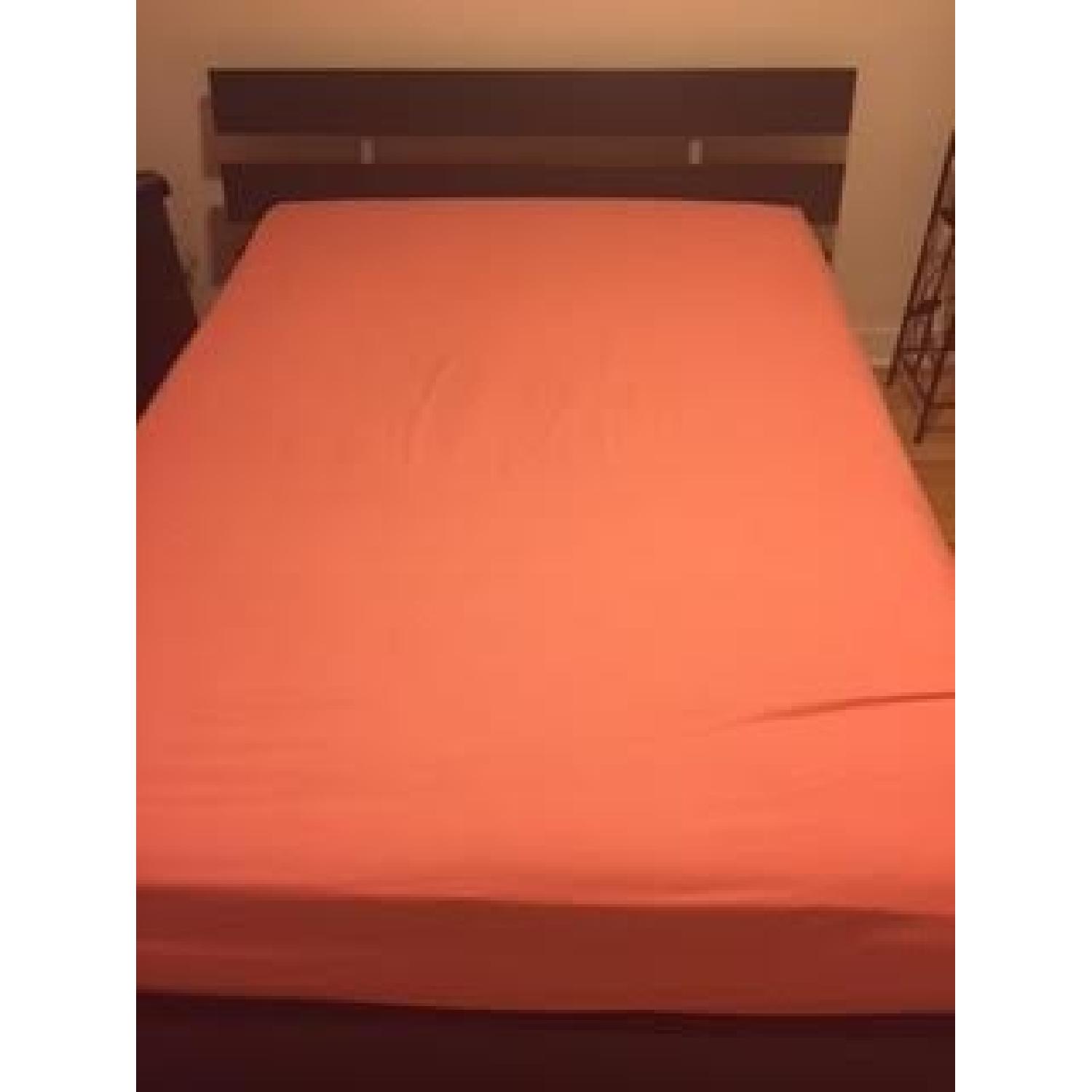 Ikea Full Size Platform Bed + Nightstand + 4 Drawer Dresser - image-3