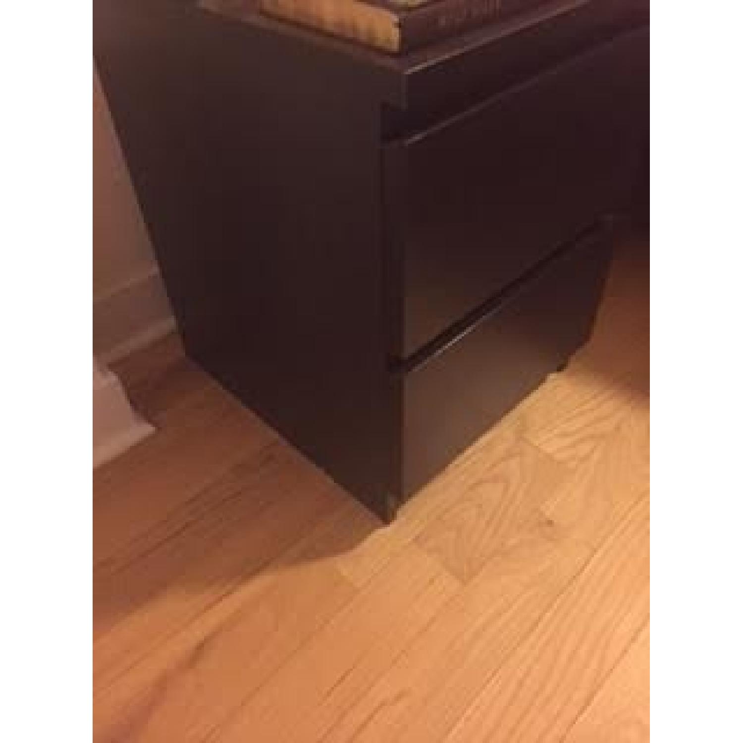 Ikea Full Size Platform Bed + Nightstand + 4 Drawer Dresser - image-4
