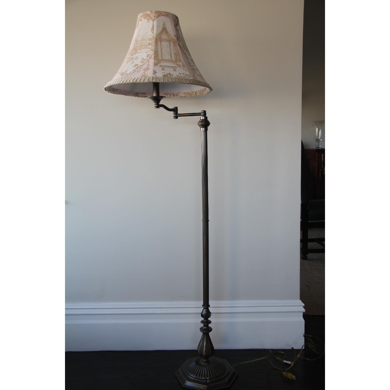 Swing Arm 3 Way Floor Lamp - image-1