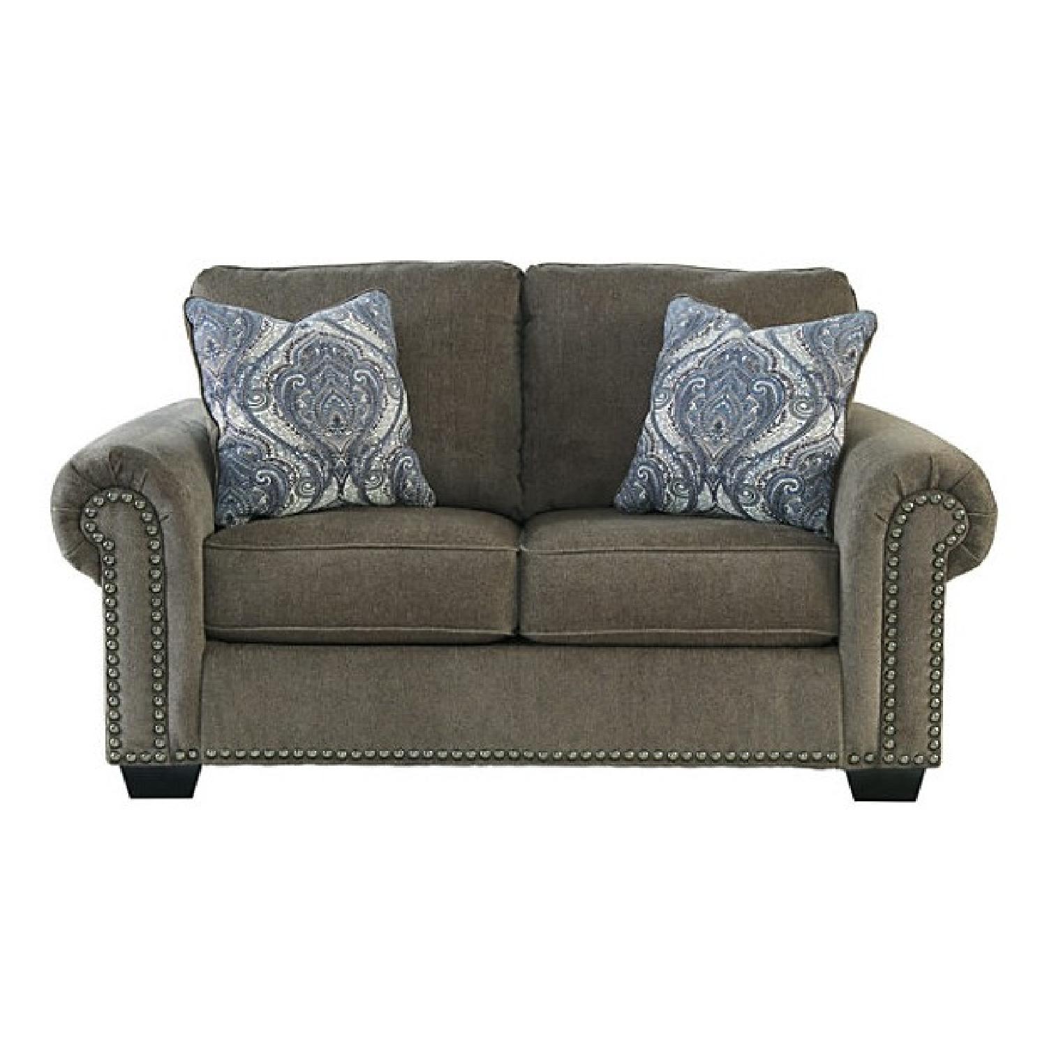 Ashley's Navasota Loveseat - image-1