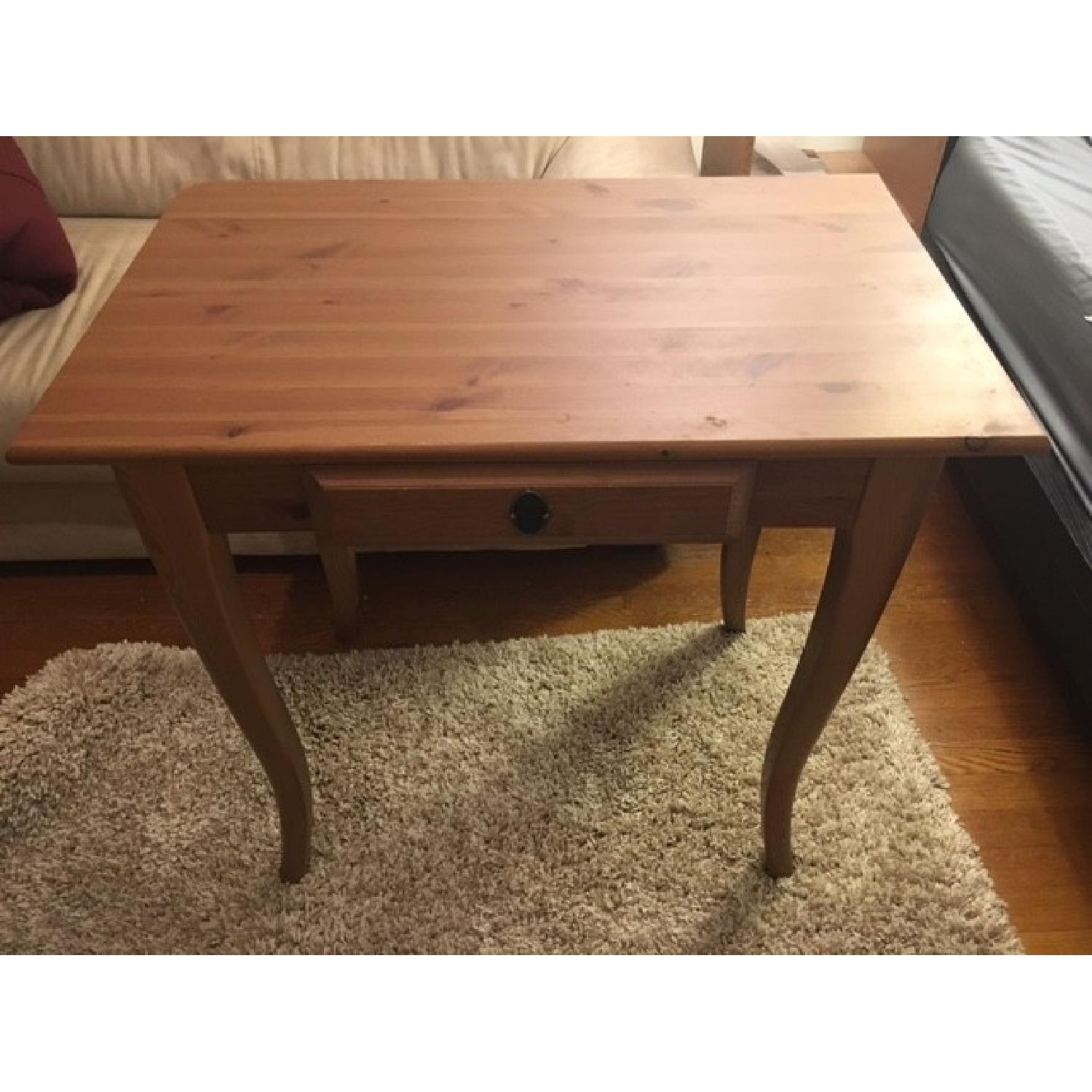 Solid Wood Desk & Chair - image-1