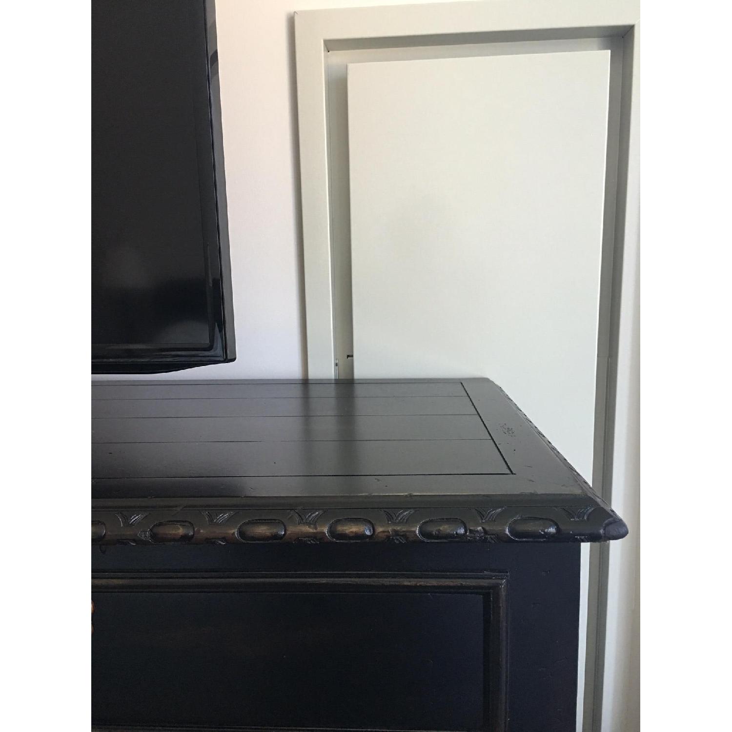 Restoration Hardware French Empire 11-Drawer Dresser in Antiqued Black - image-3