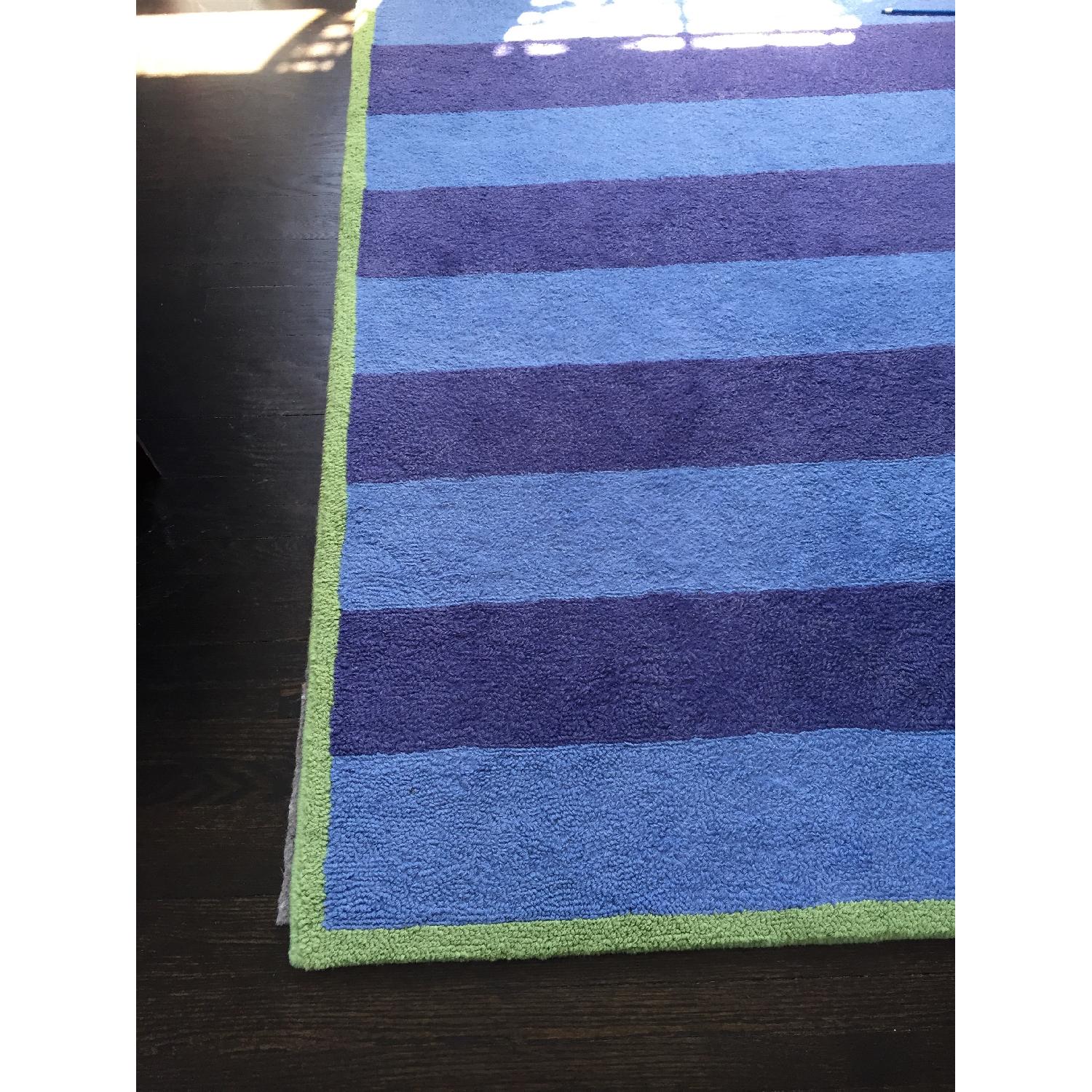 Pottery Barn Rugby Stripe Rug - image-2