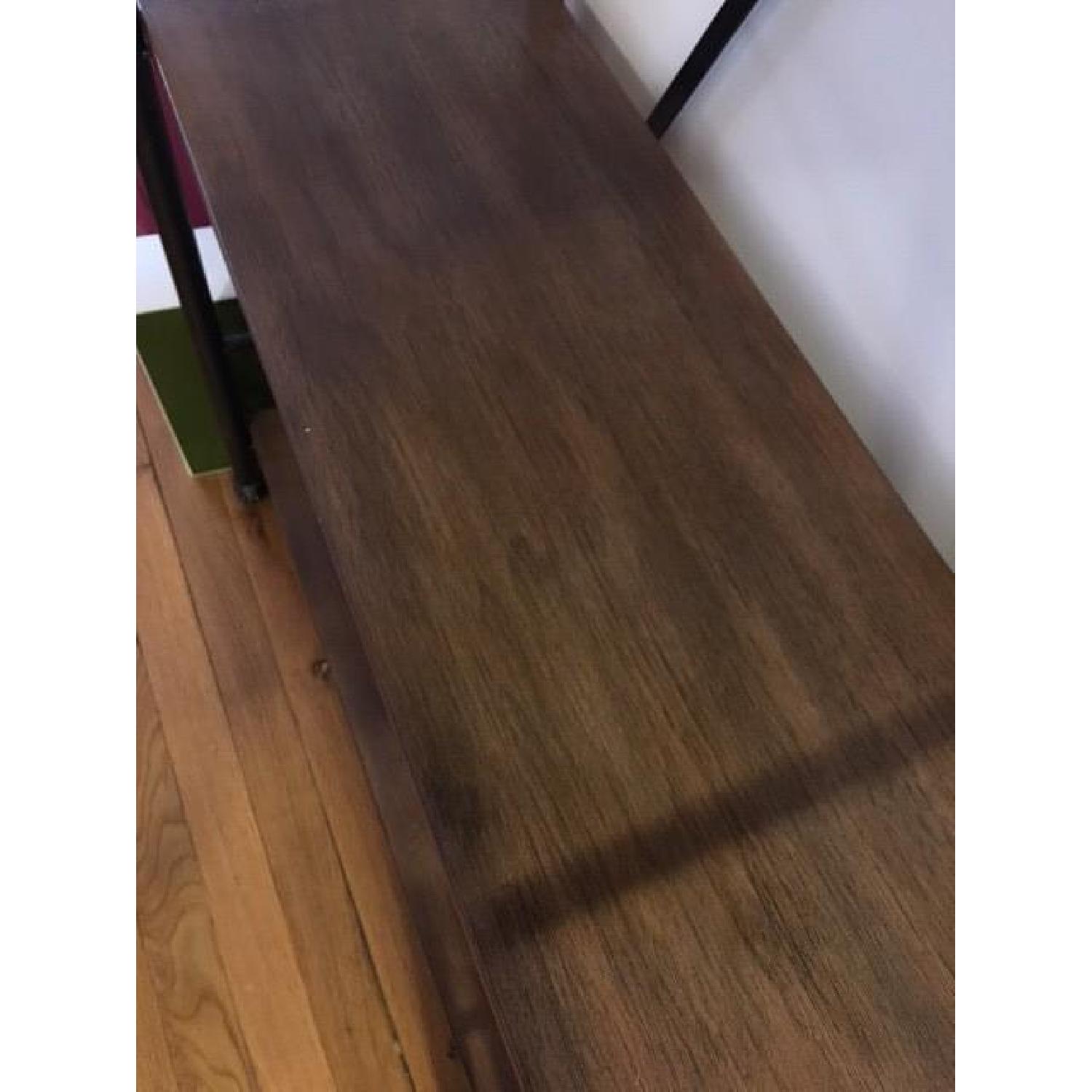 Tribecca Home Rustic Metal Frame Bookshelf - image-4