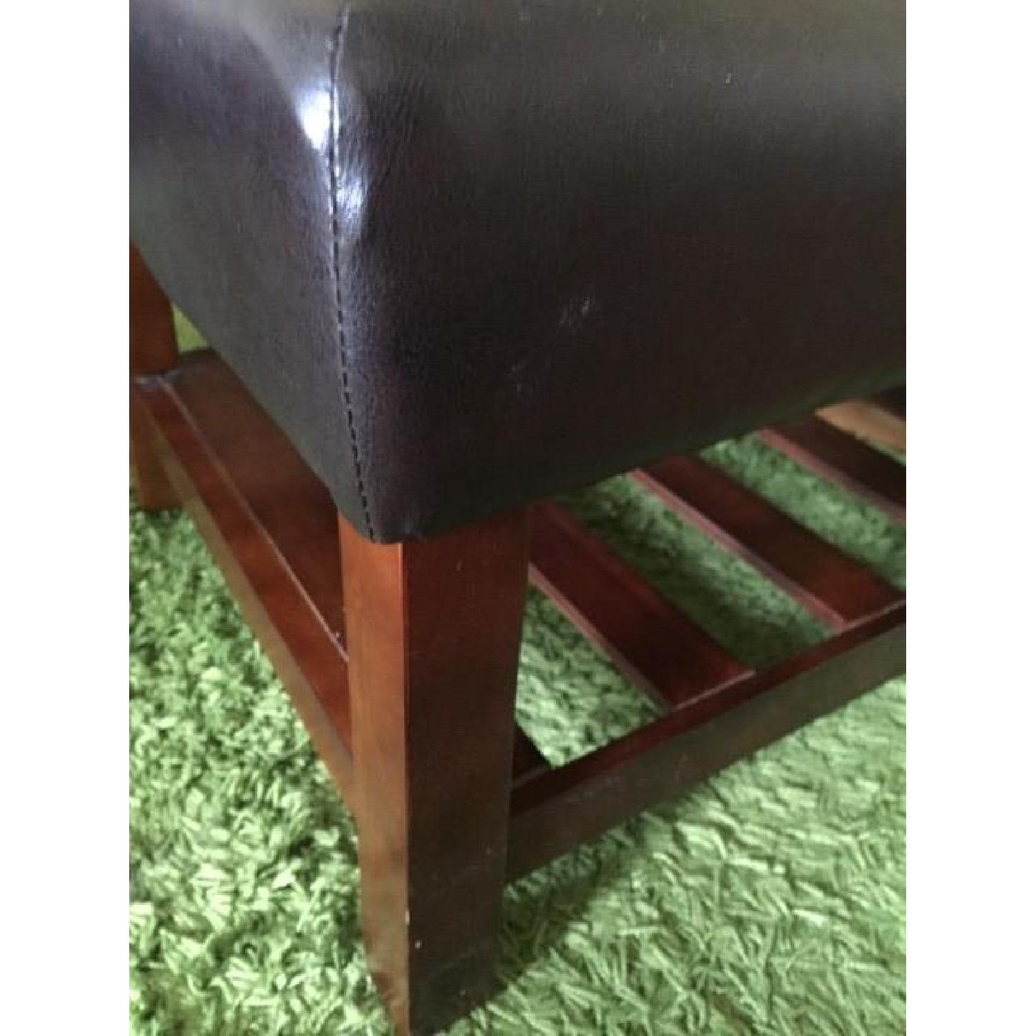Threshold Leather Storage Bench - image-4