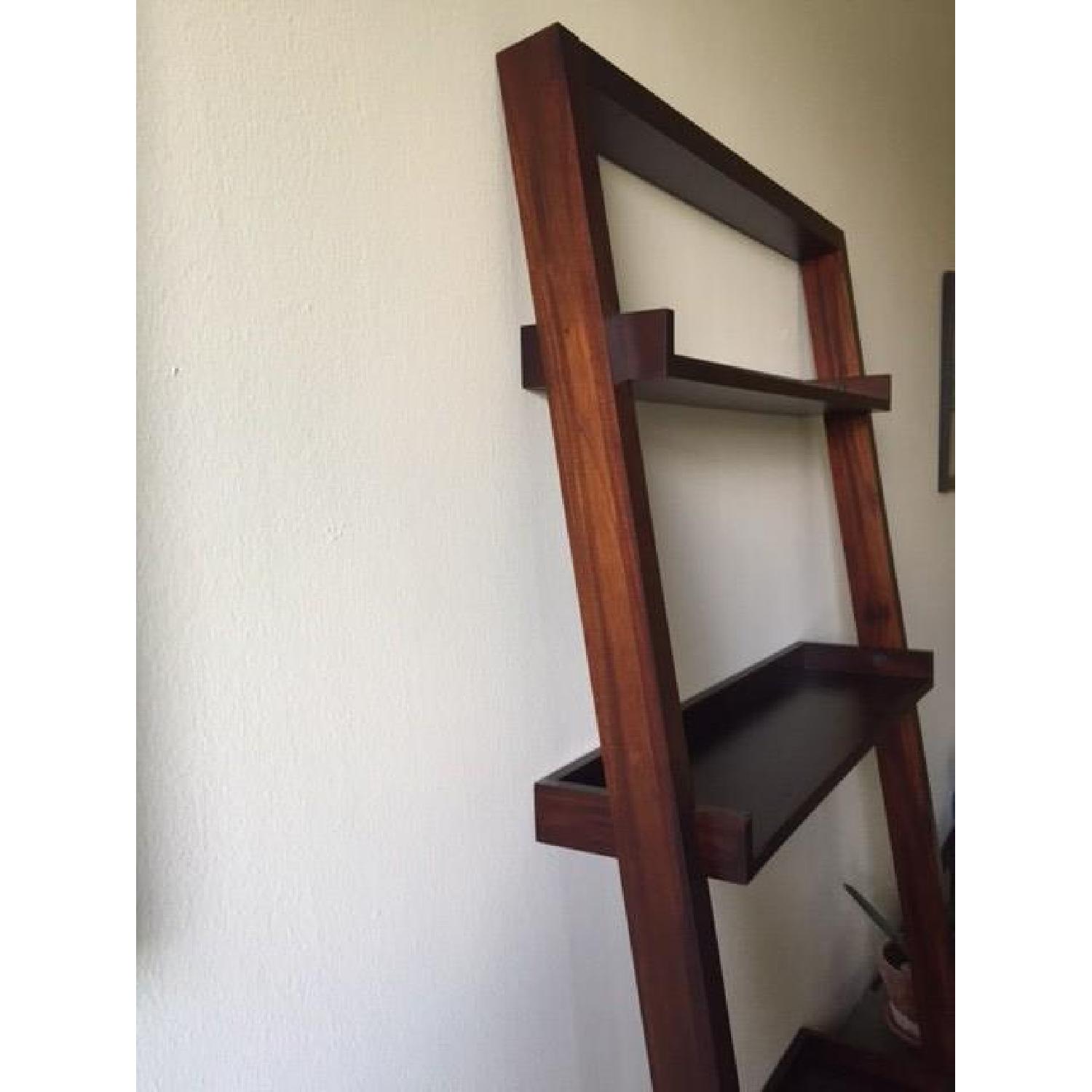 Crate & Barrel Sloan Leaning Desk/Shelf - image-3