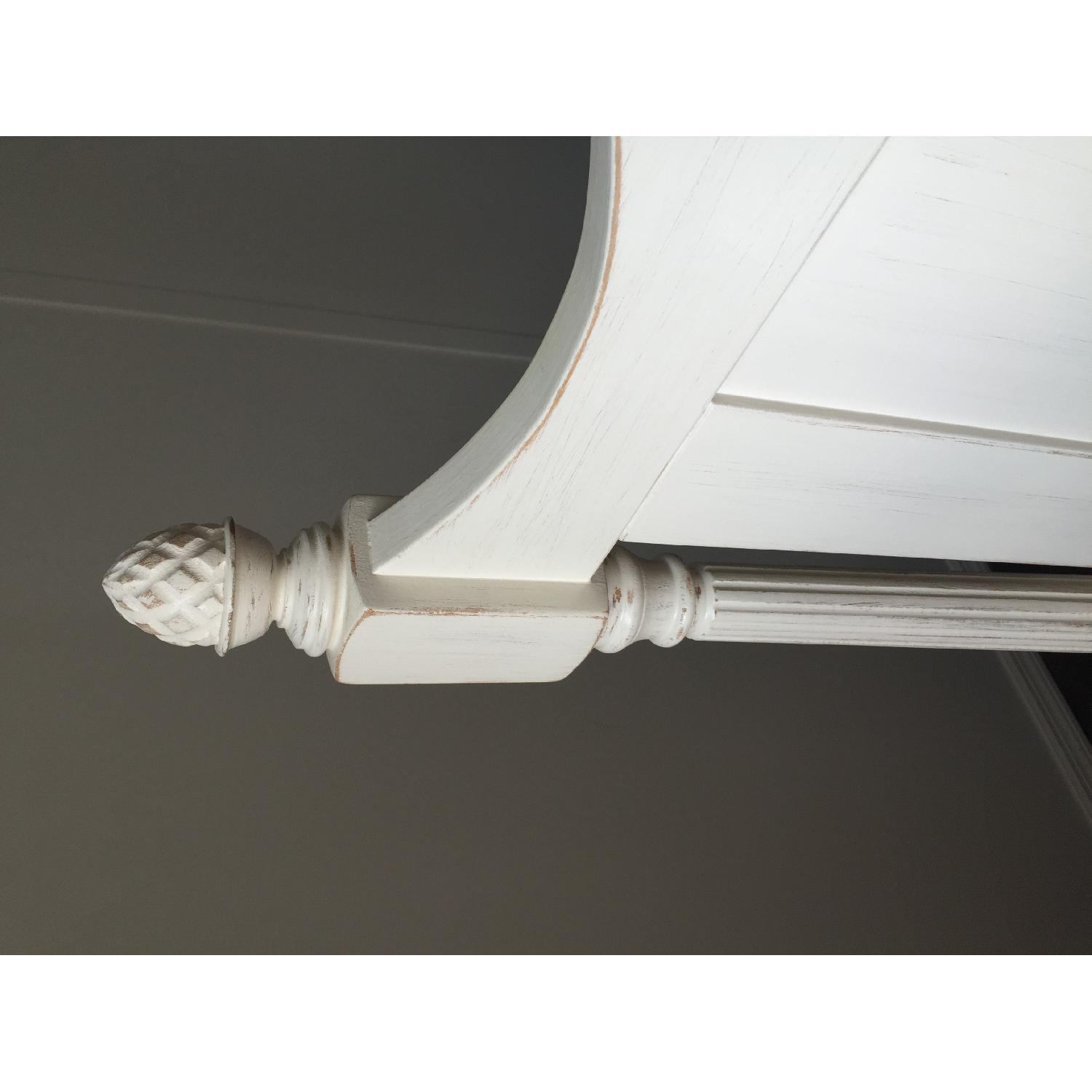 Antique Wood Custom Bed Frame - image-2