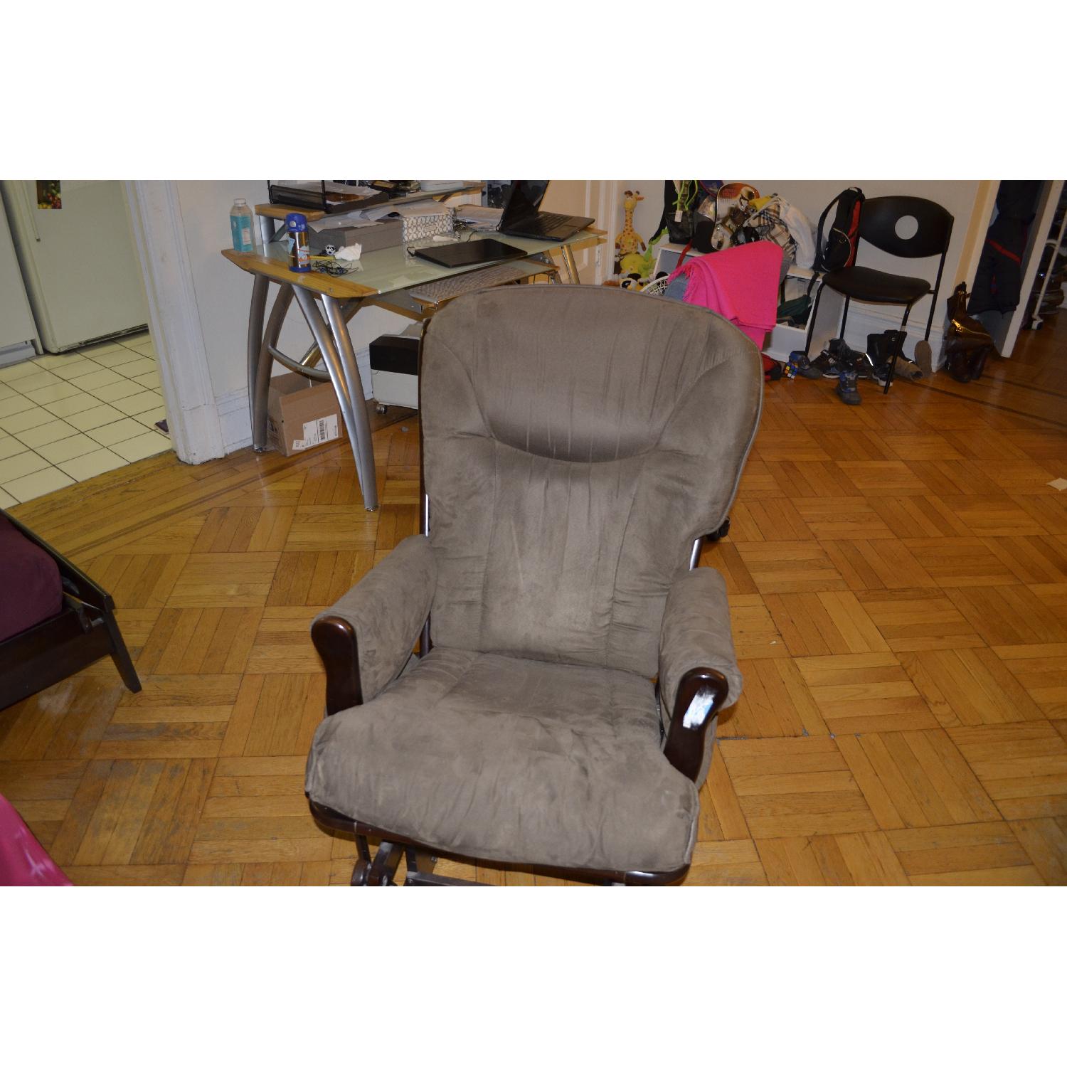 Shermag Glider Rocker & Ottoman - image-3