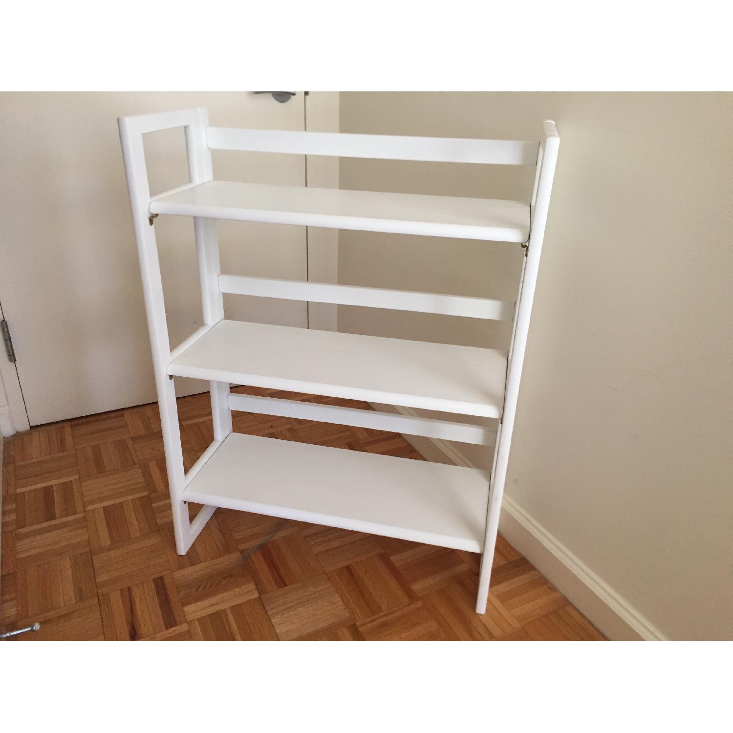 Container Store Solid Wood Folding Bookcase - image-1